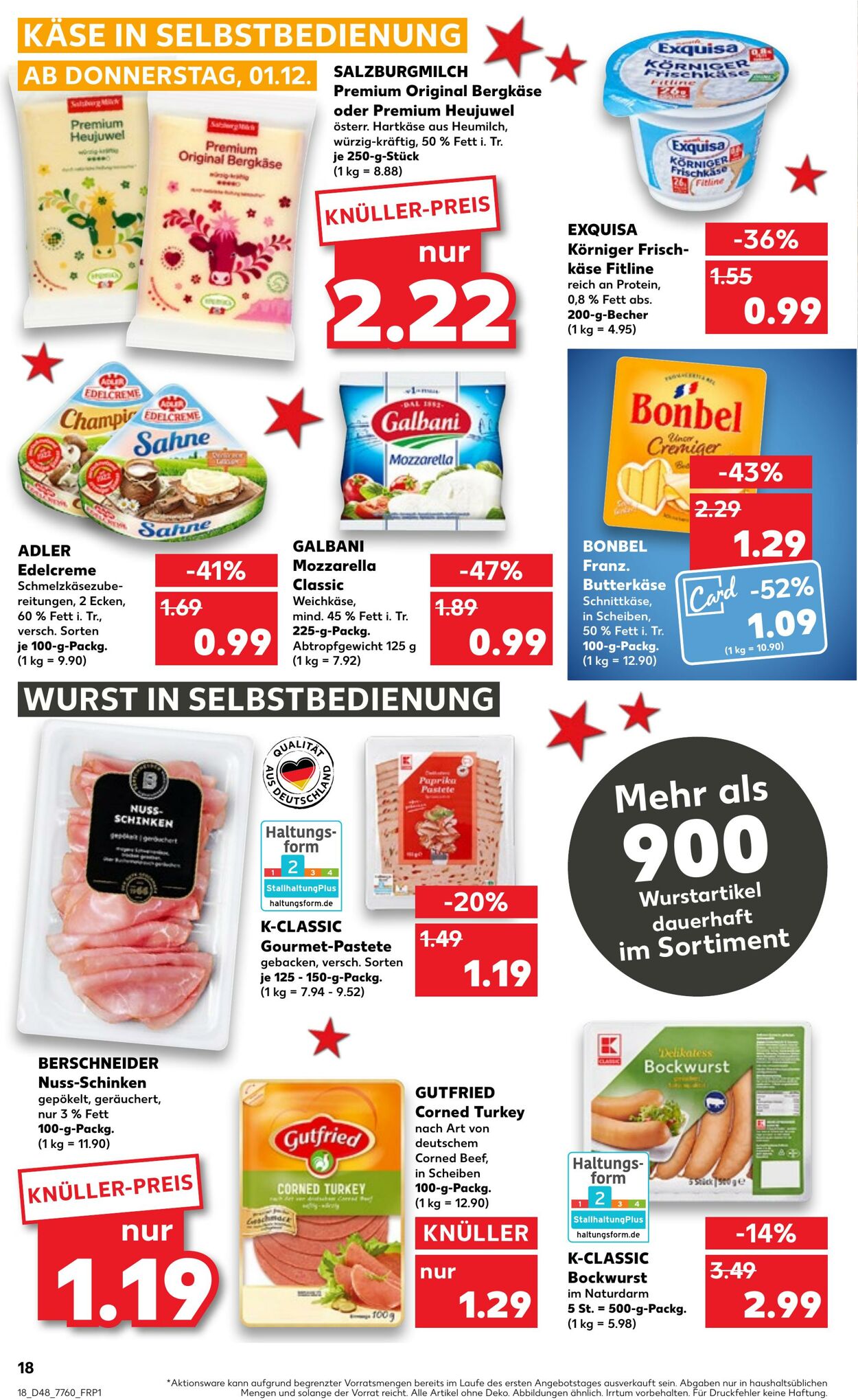 Prospekt Kaufland 01.12.2022 - 07.12.2022