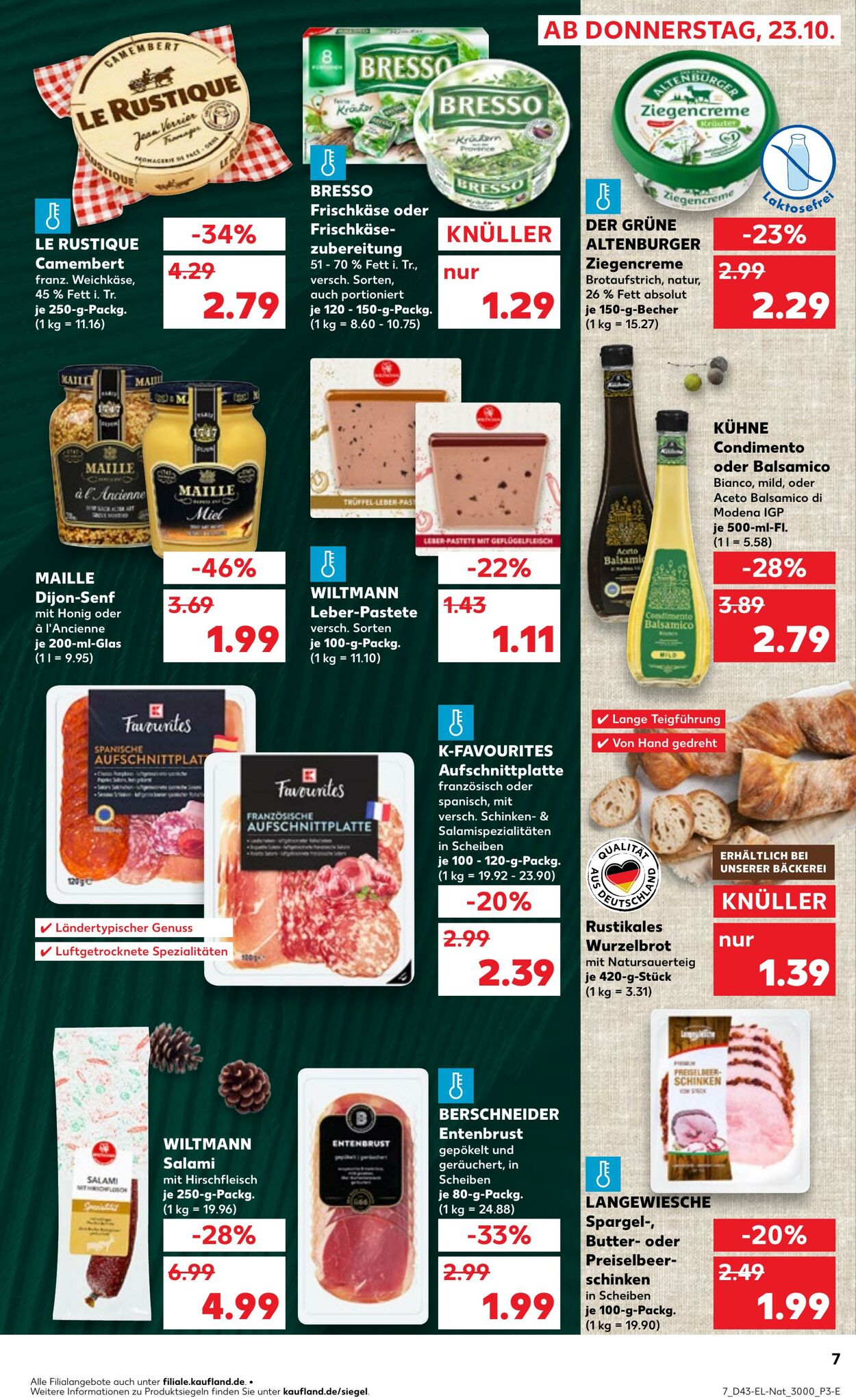 Prospekt Kaufland 23.10.2025 - 29.10.2025