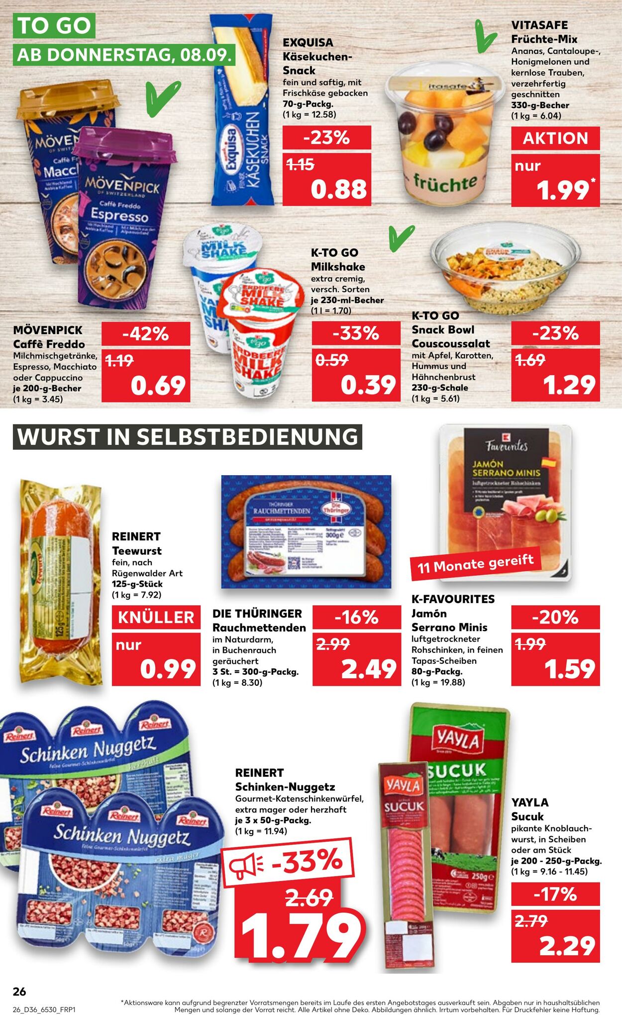 Prospekt Kaufland 08.09.2022 - 14.09.2022