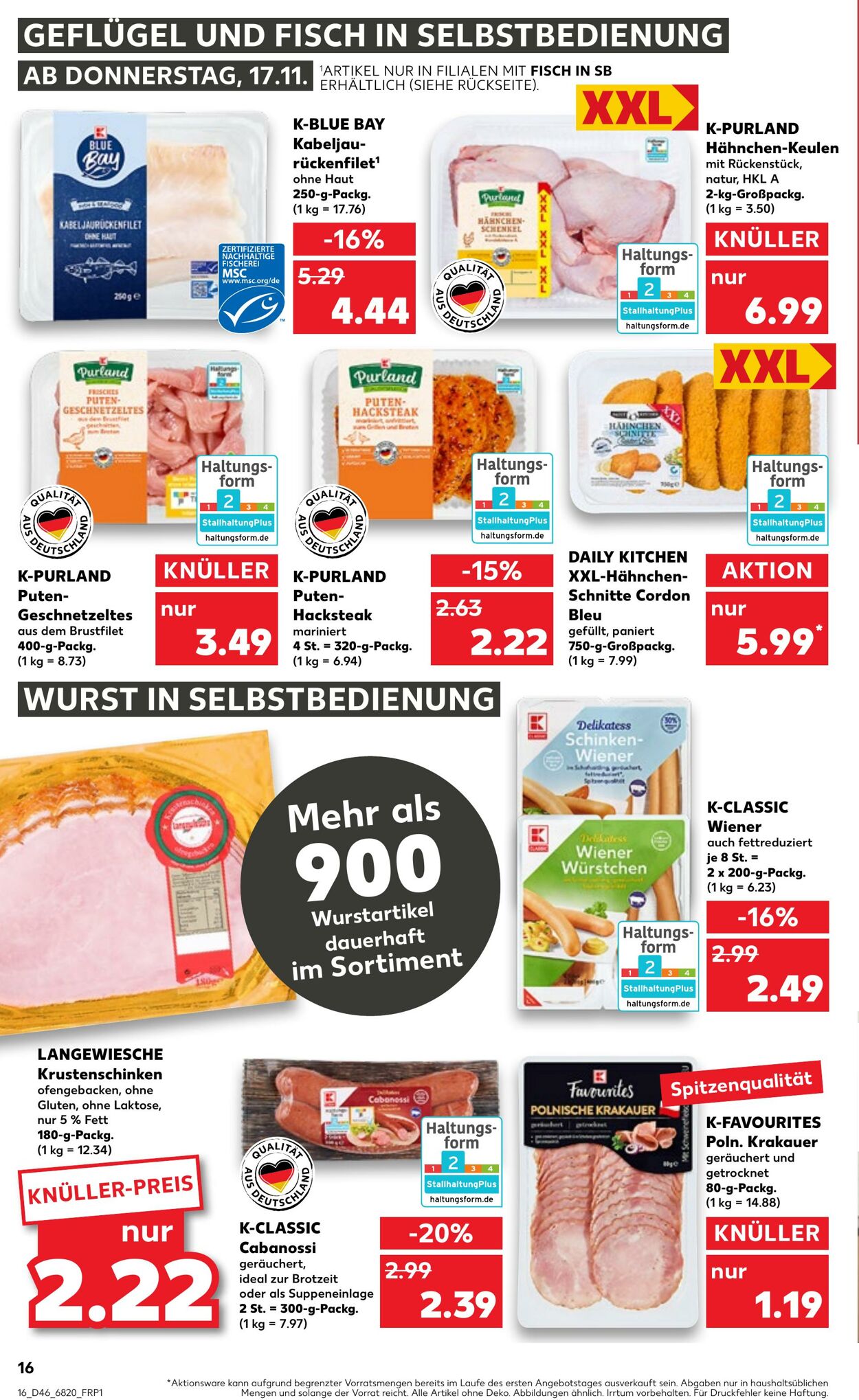 Prospekt Kaufland 17.11.2022 - 23.11.2022