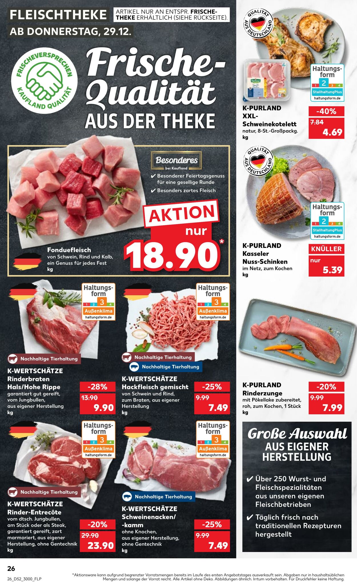 Prospekt Kaufland 29.12.2022 - 04.01.2023