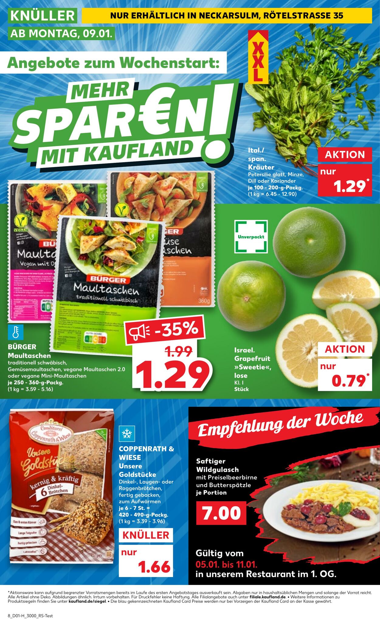 Prospekt Kaufland 05.01.2023 - 11.01.2023