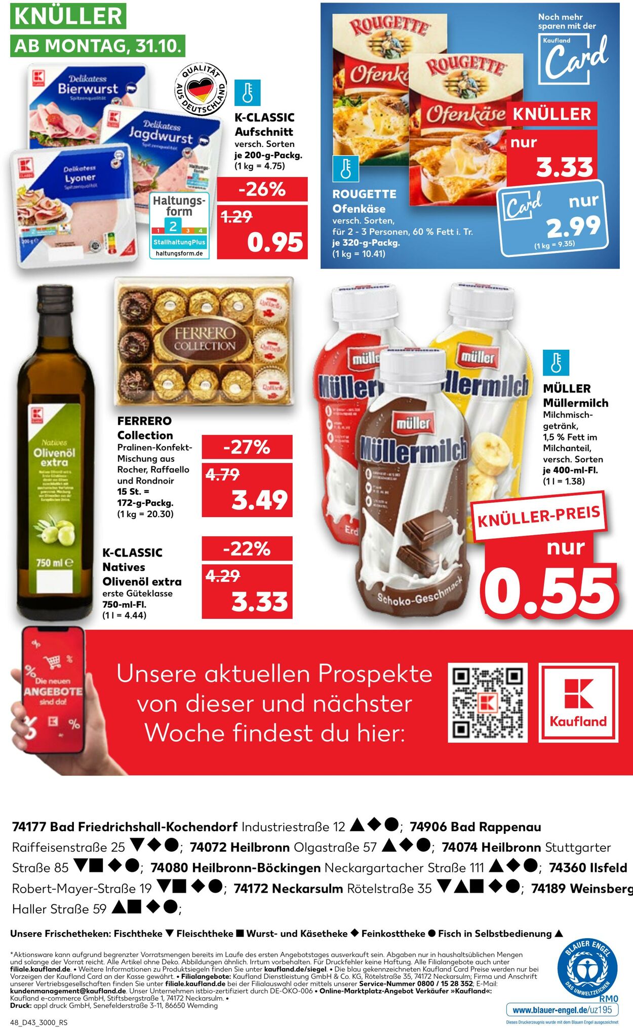 Prospekt Kaufland 27.10.2022 - 02.11.2022