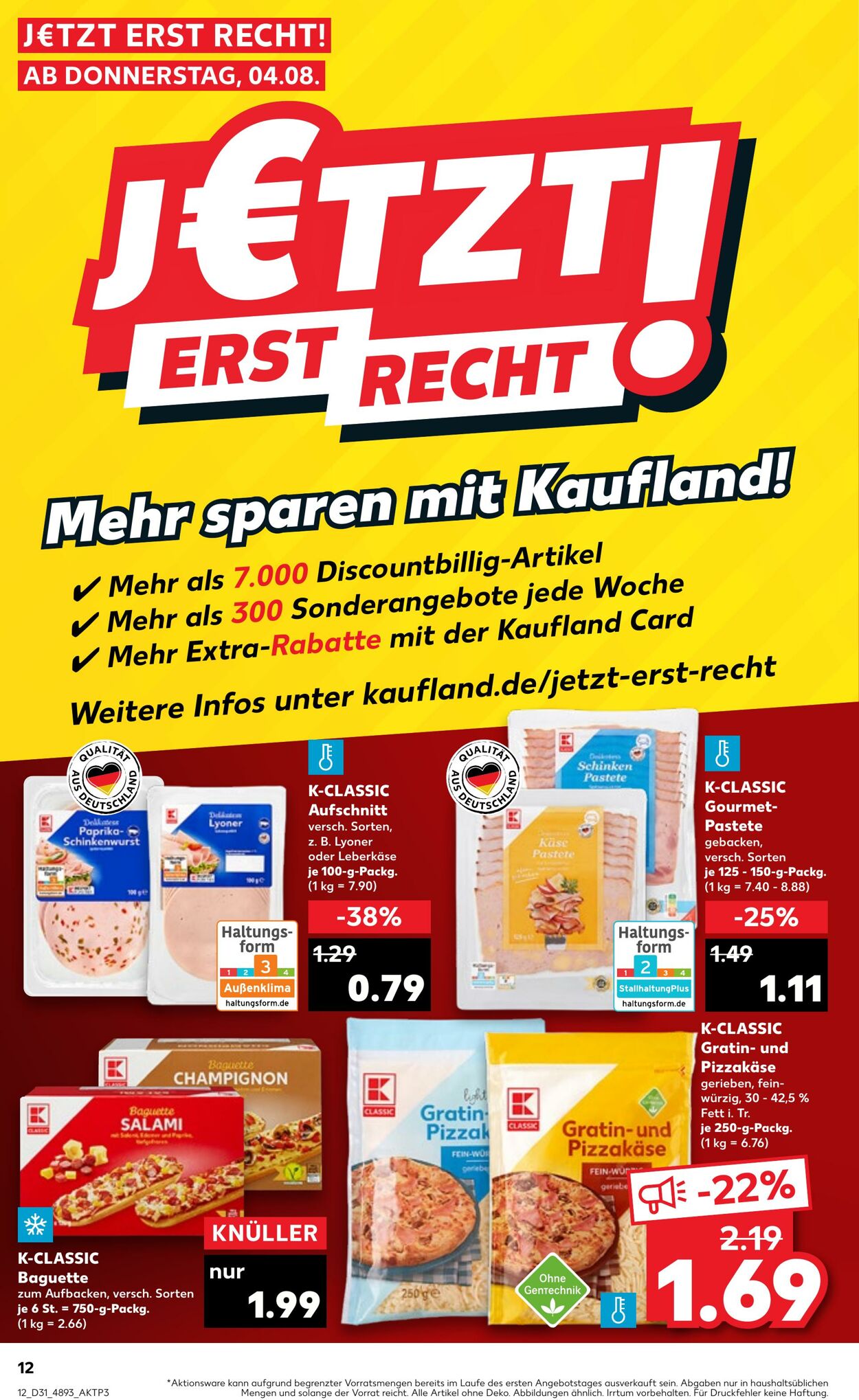 Prospekt Kaufland 04.08.2022 - 10.08.2022