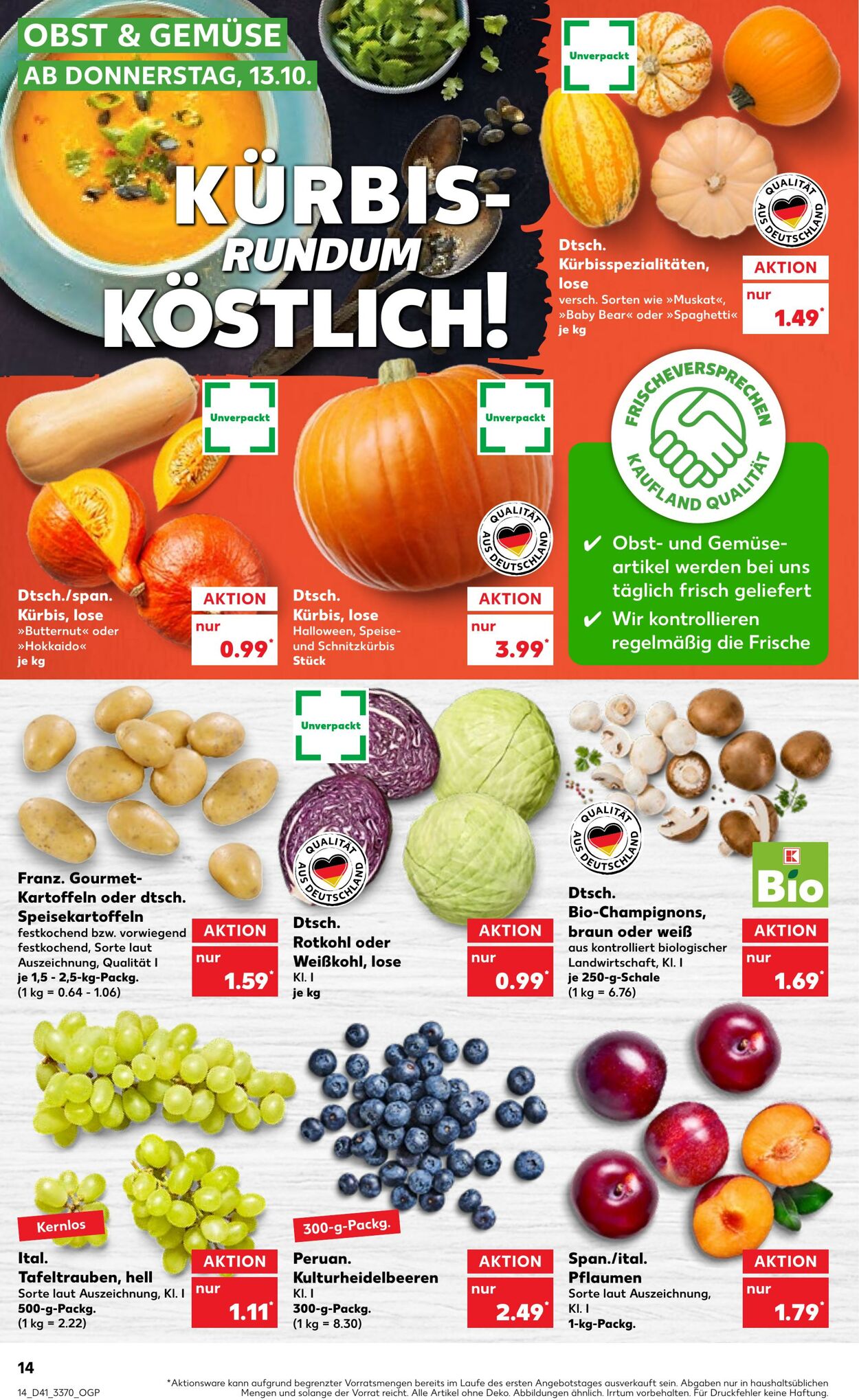 Prospekt Kaufland 13.10.2022 - 19.10.2022