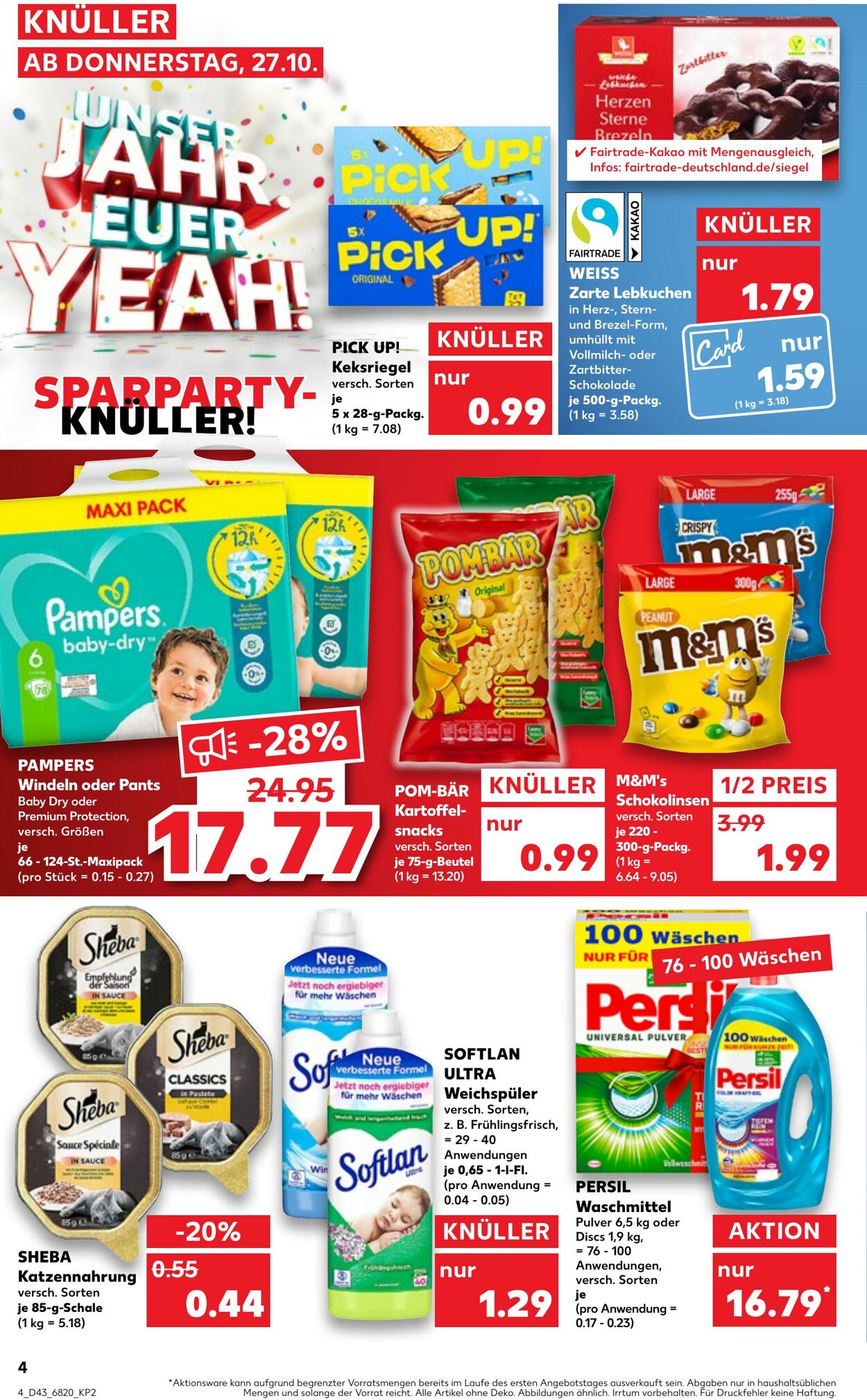 Prospekt Kaufland 27.10.2022 - 02.11.2022