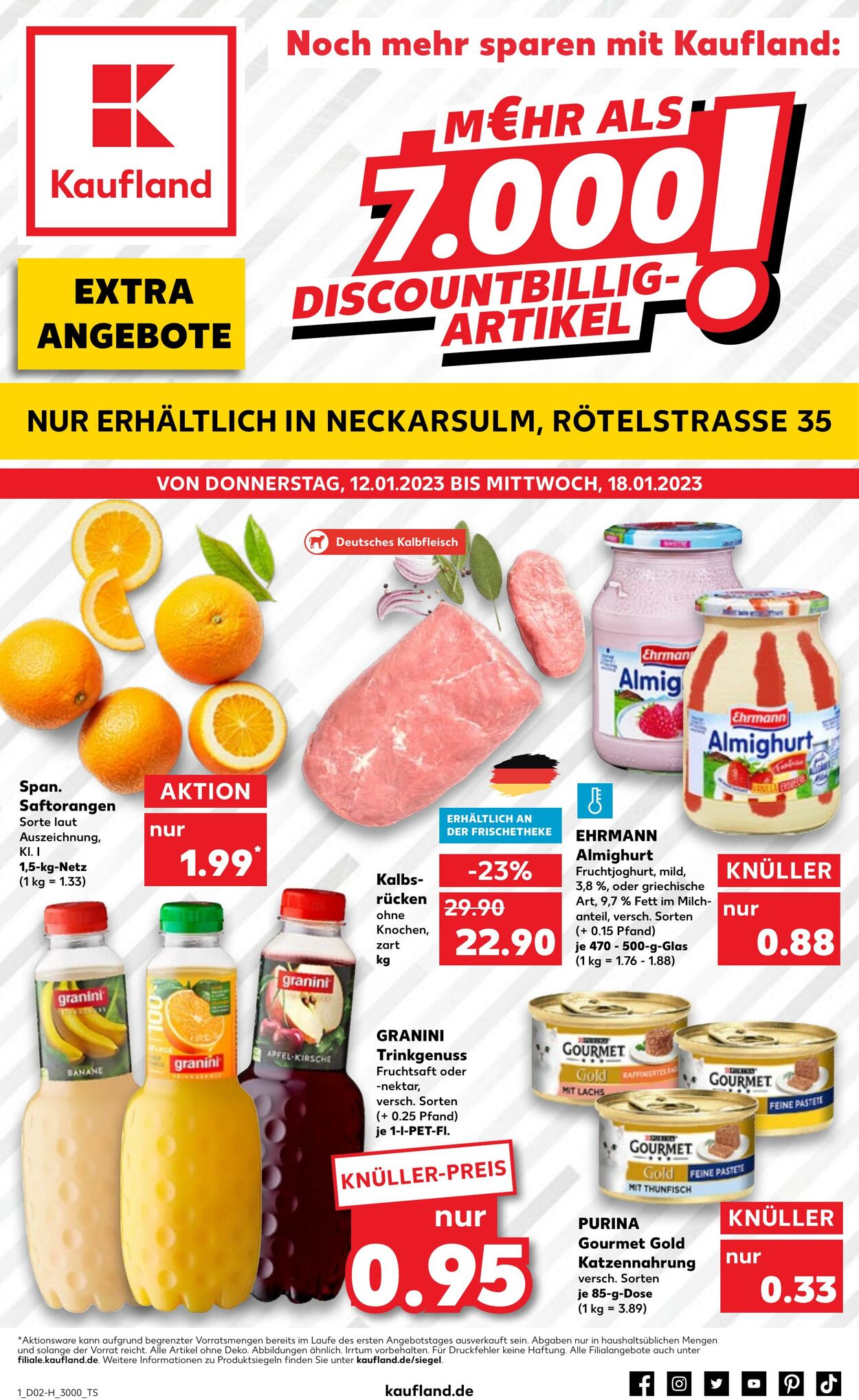 Prospekt Kaufland 12.01.2023 - 18.01.2023