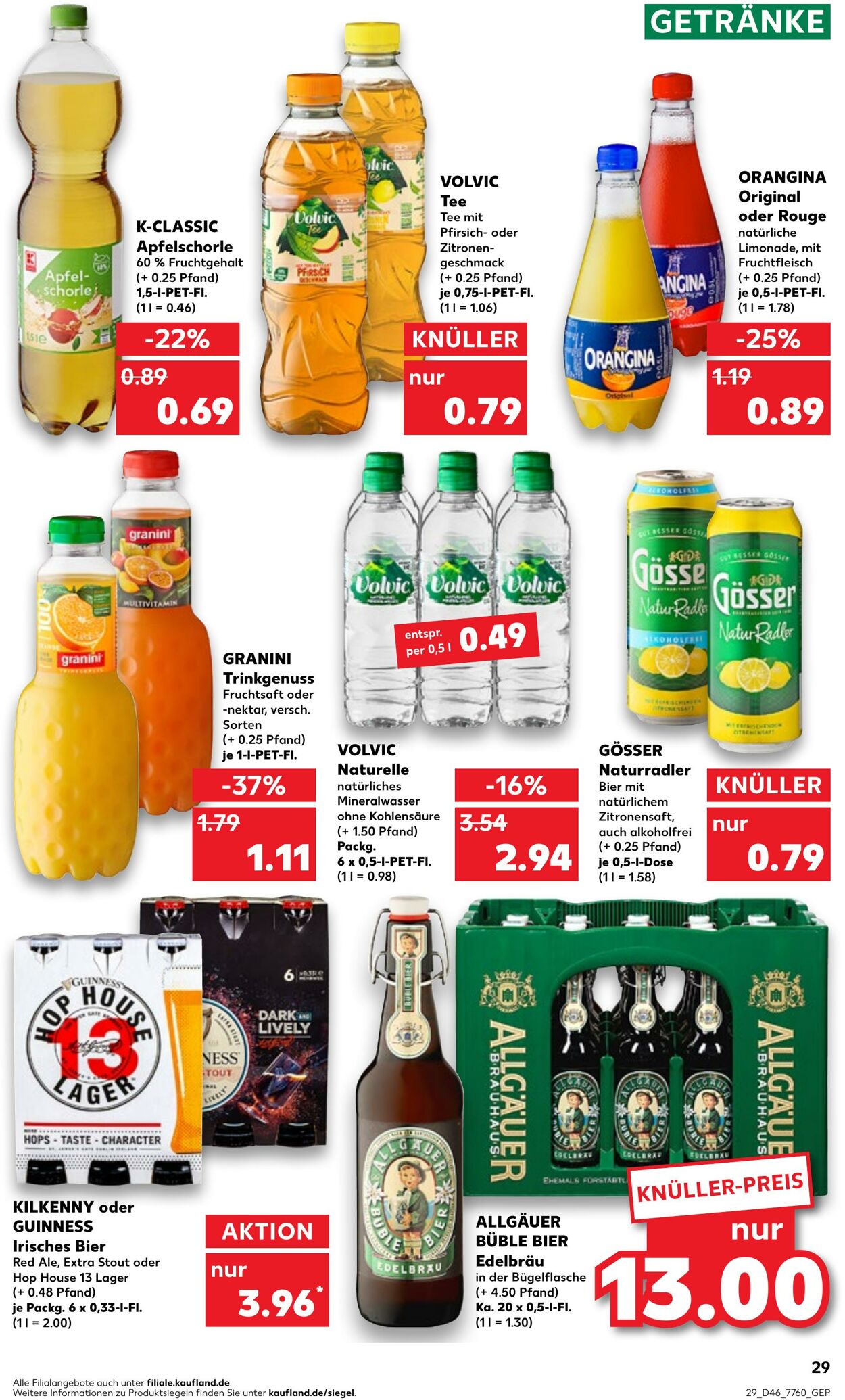 Prospekt Kaufland 17.11.2022 - 23.11.2022