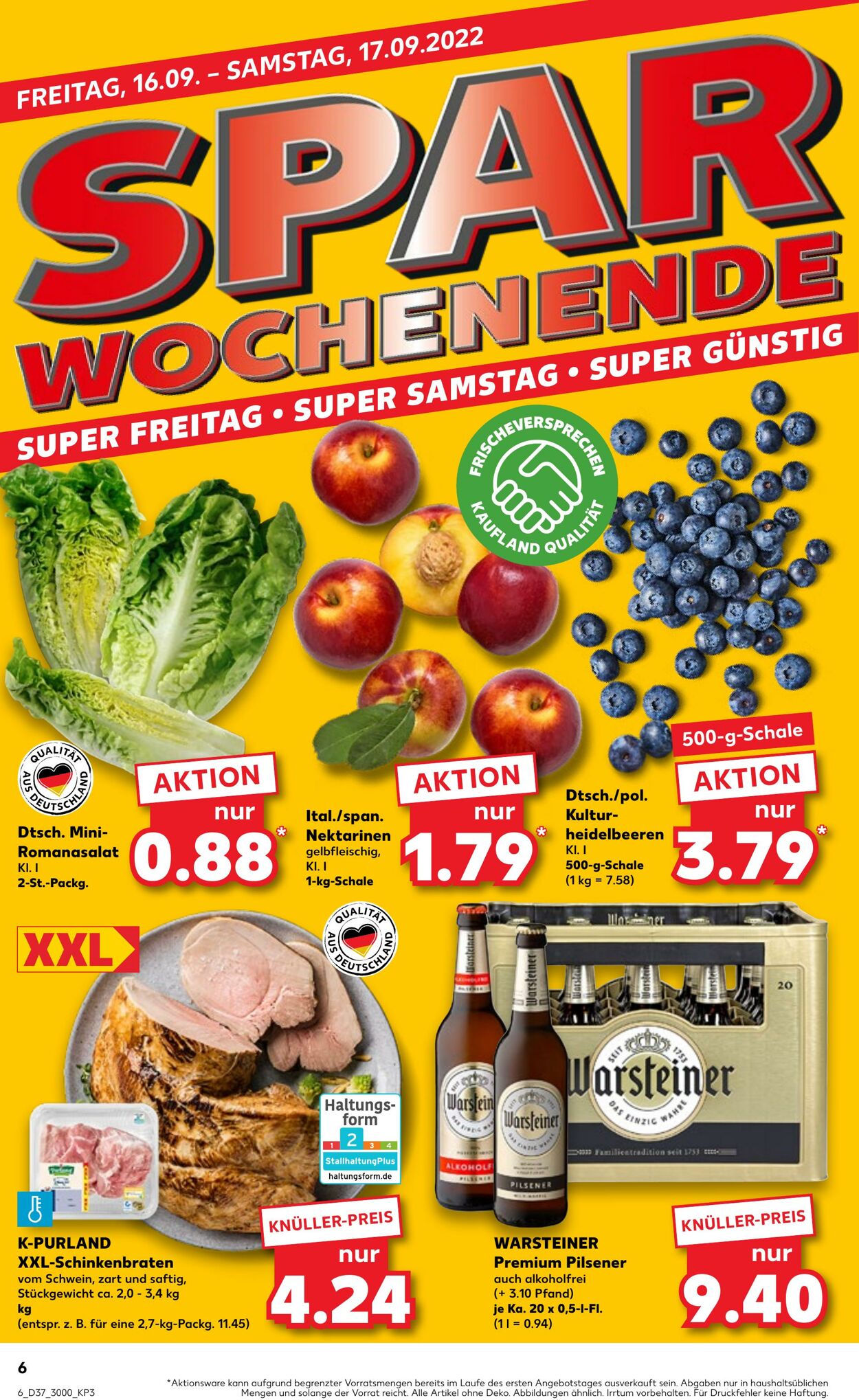 Prospekt Kaufland 15.09.2022 - 21.09.2022