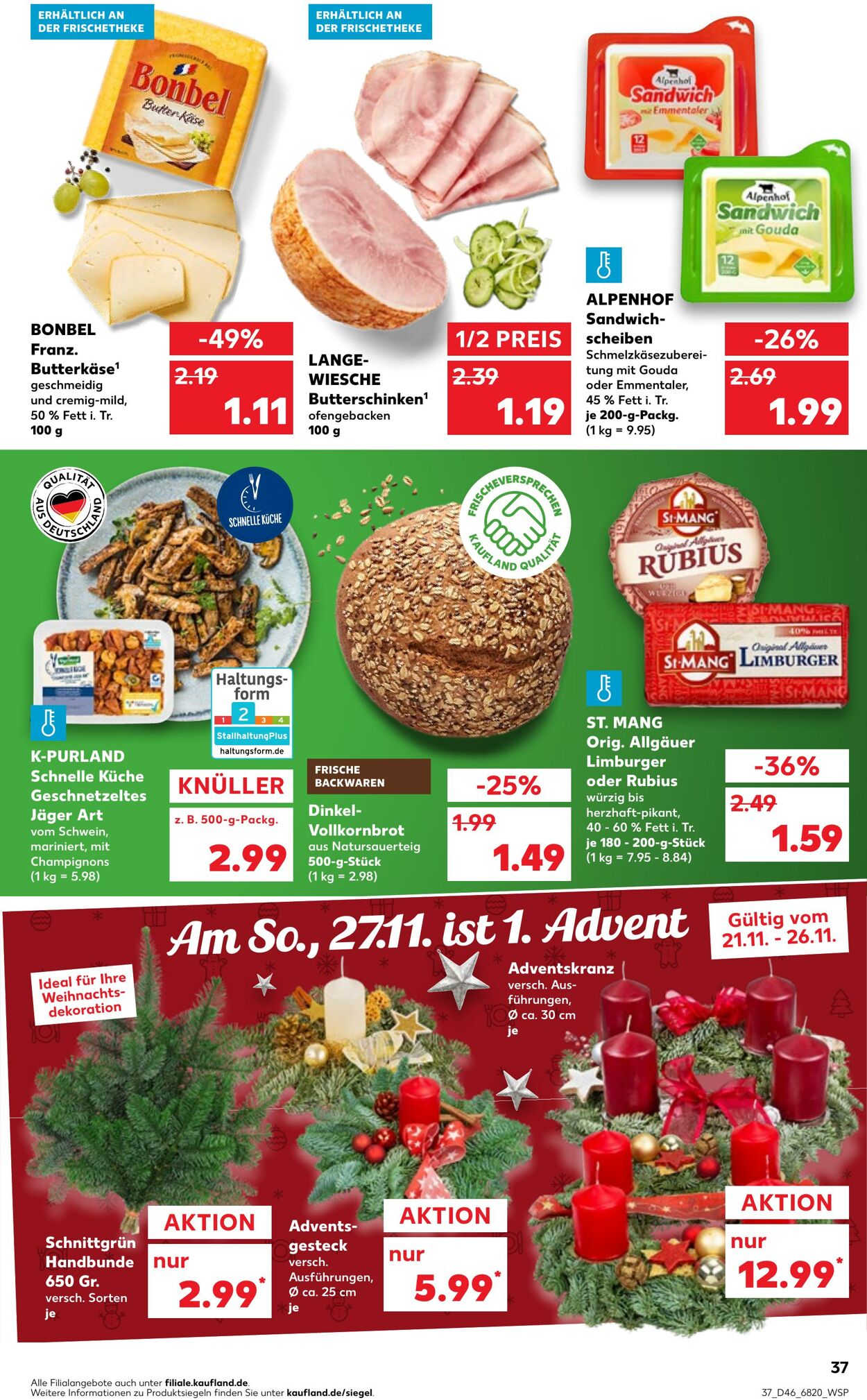 Prospekt Kaufland 17.11.2022 - 23.11.2022