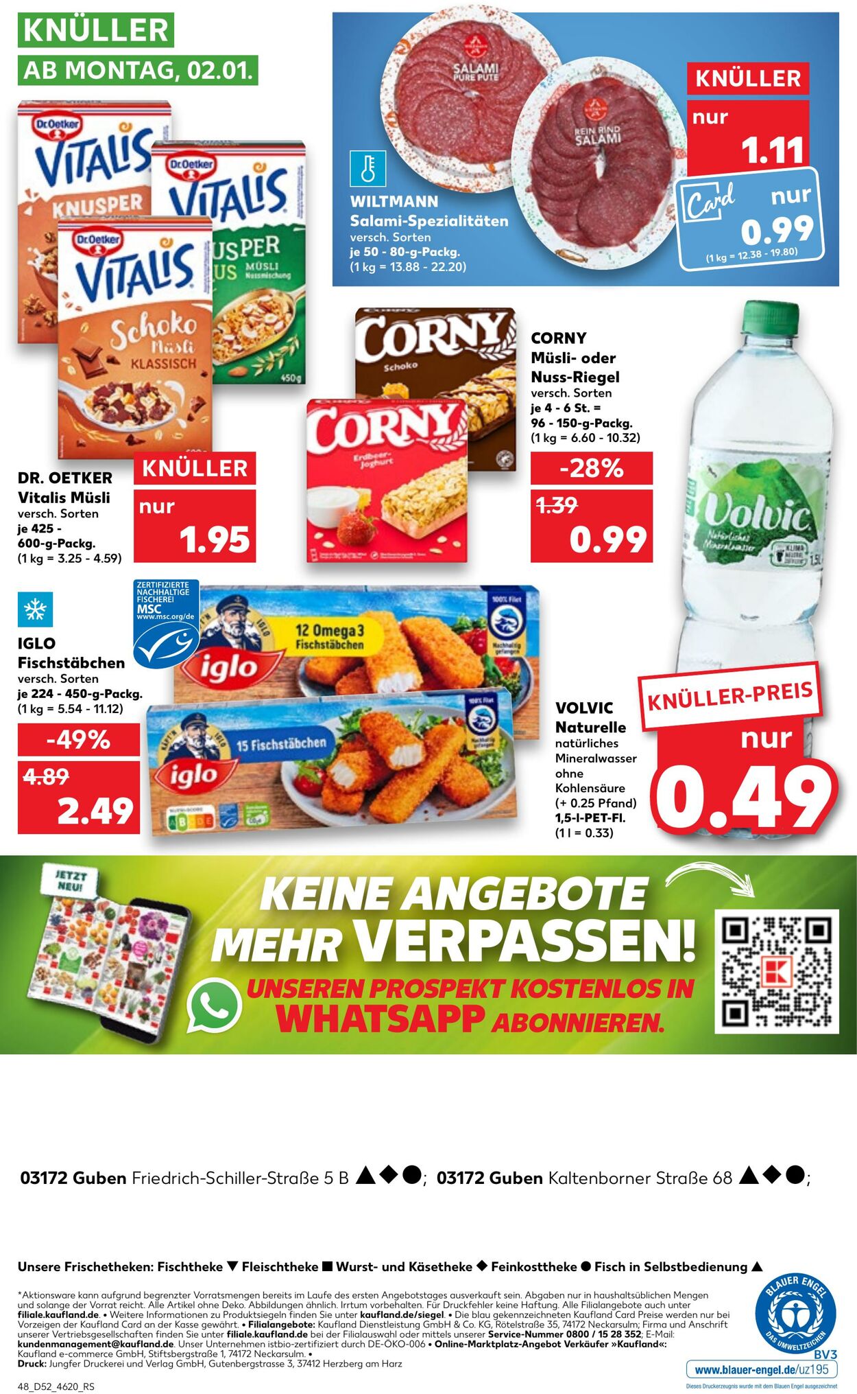 Prospekt Kaufland 29.12.2022 - 04.01.2023