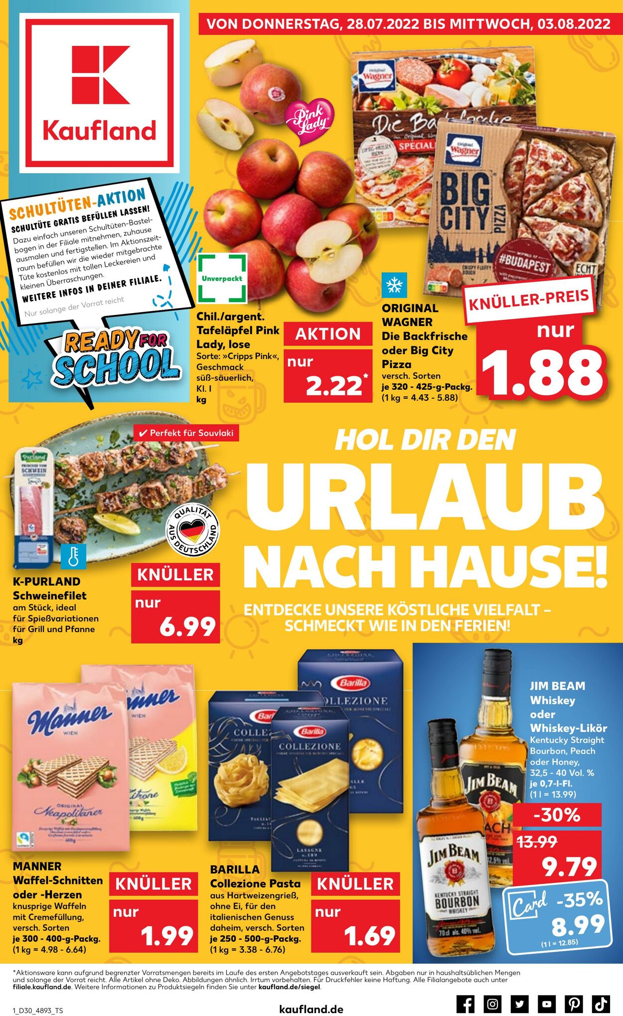 Prospekt Kaufland 28.07.2022 - 03.08.2022