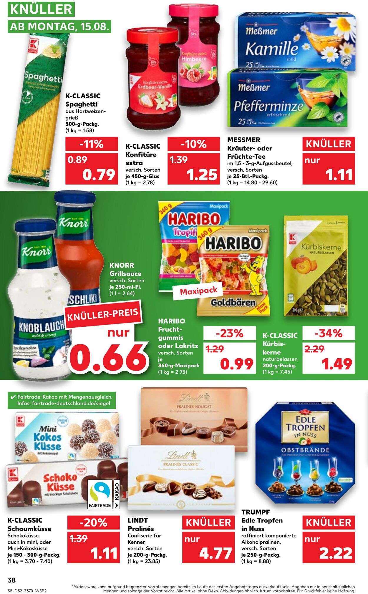 Prospekt Kaufland 11.08.2022 - 17.08.2022