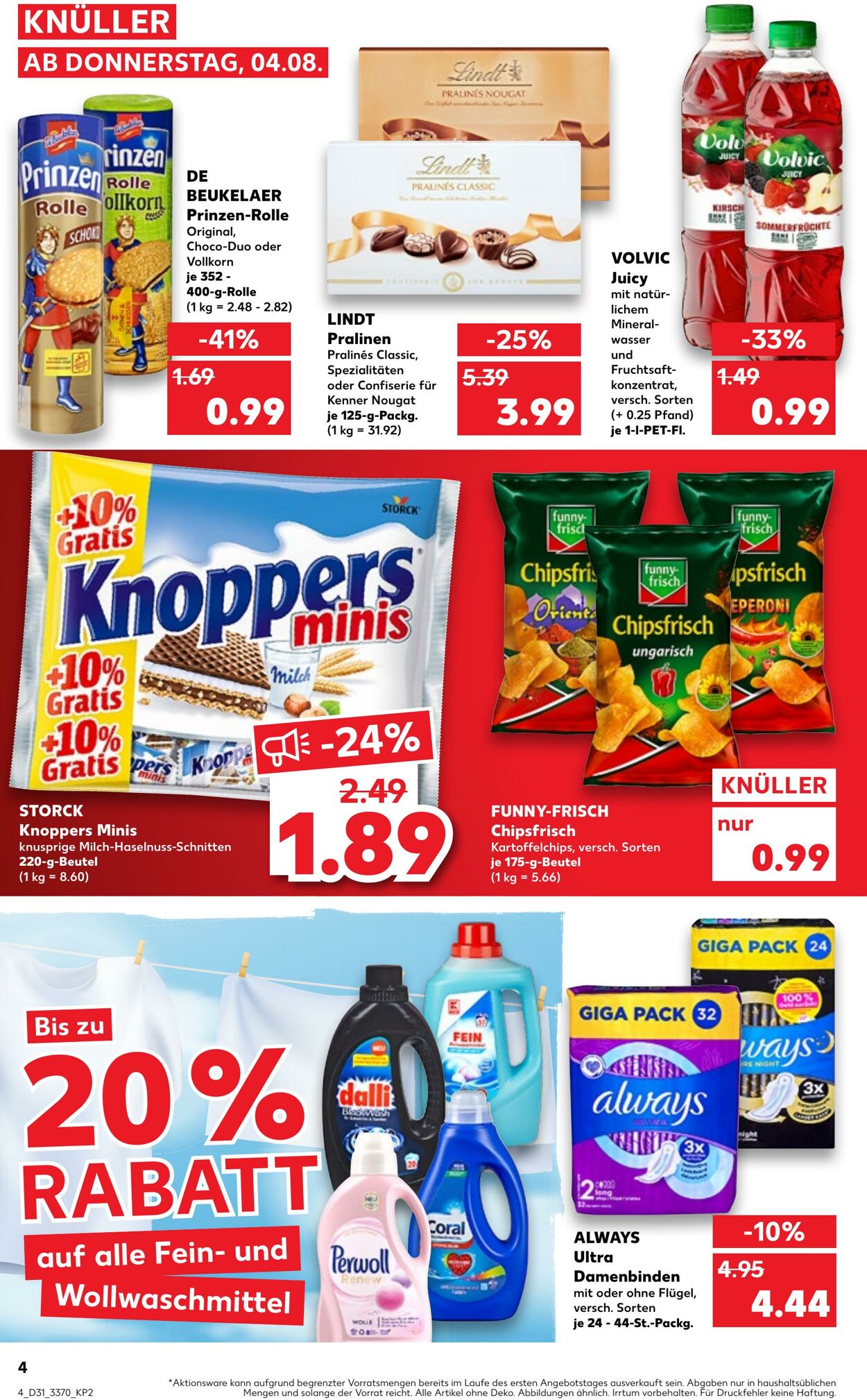 Prospekt Kaufland 04.08.2022 - 10.08.2022