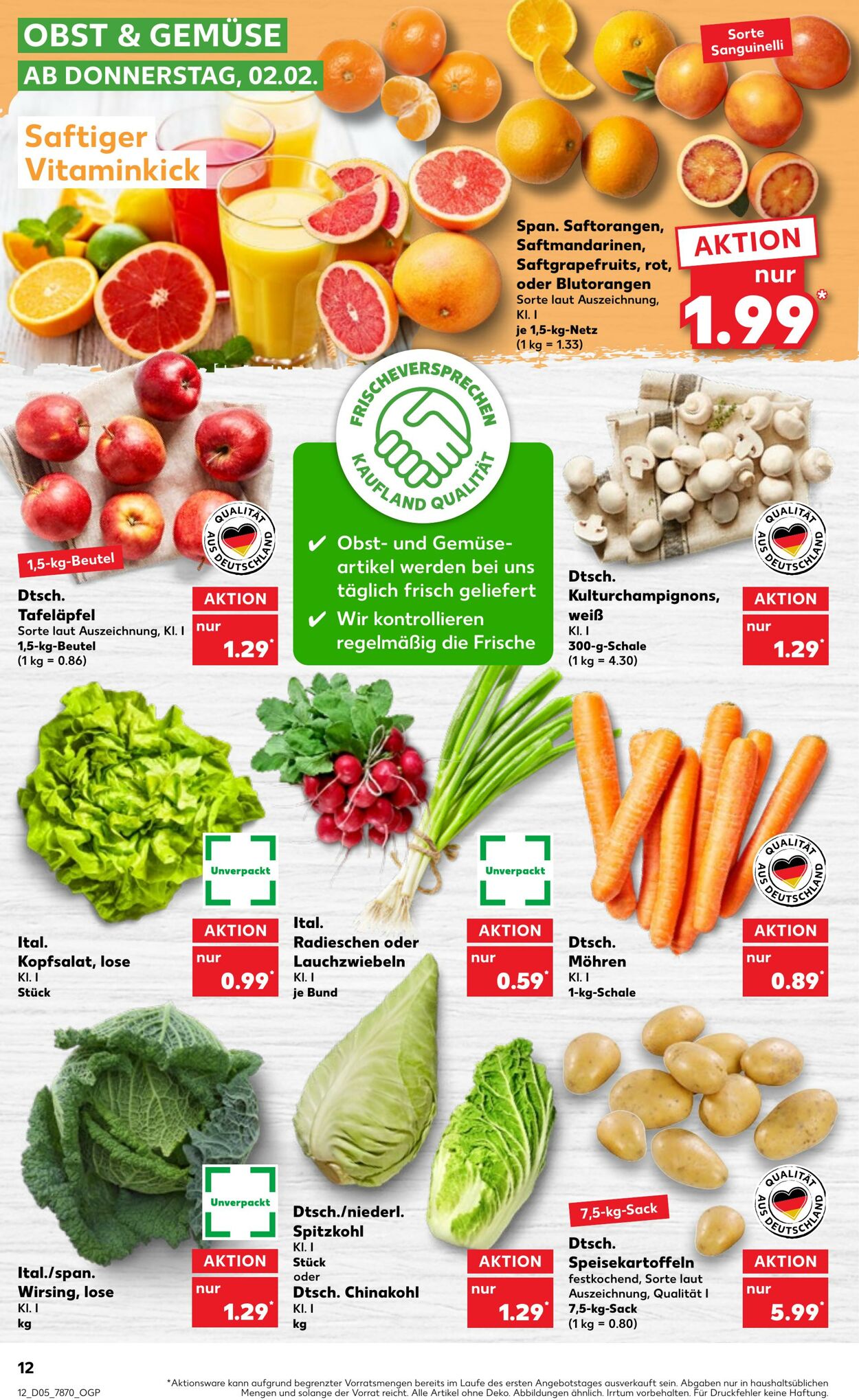 Prospekt Kaufland 02.02.2023 - 08.02.2023