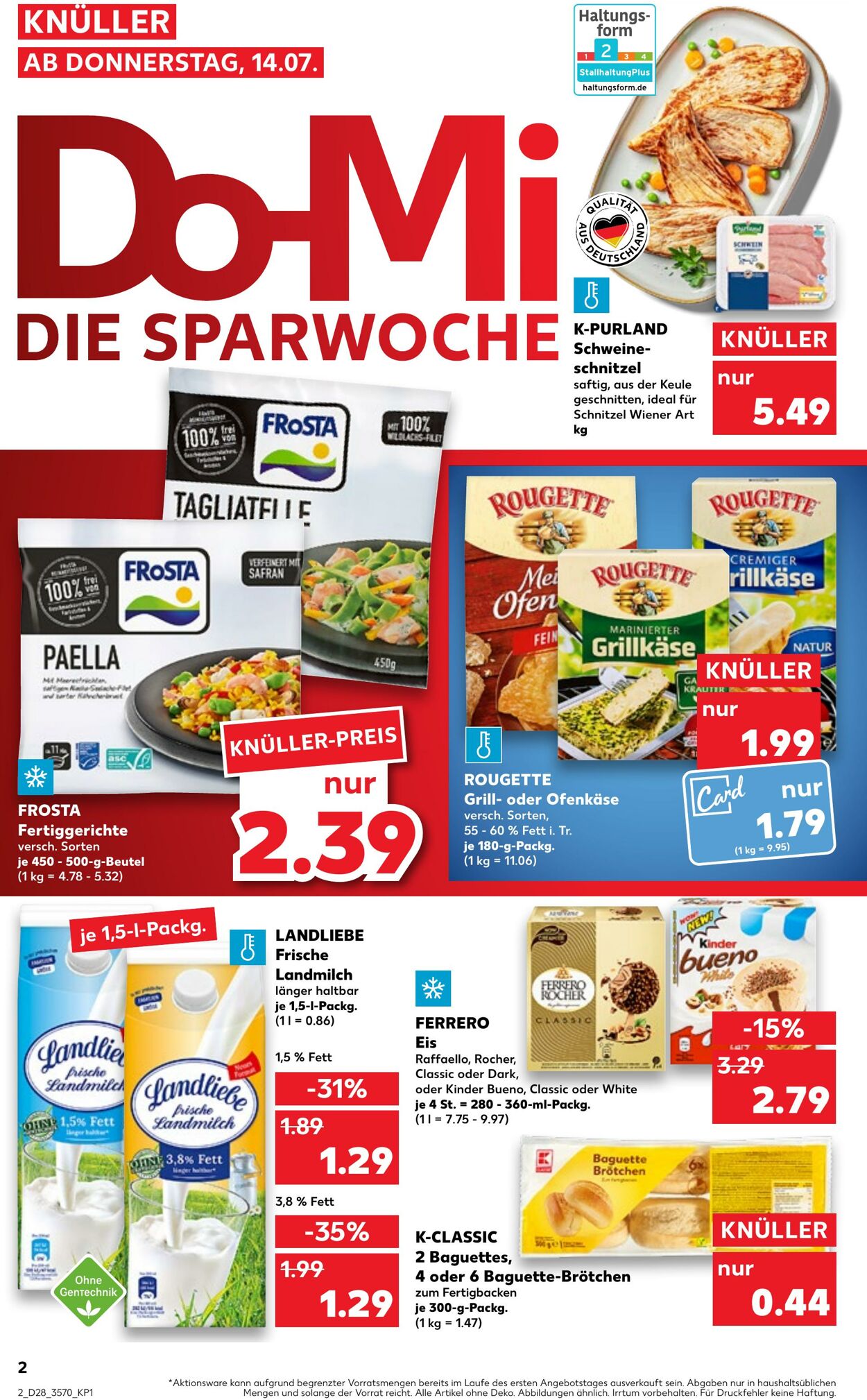 Prospekt Kaufland 14.07.2022 - 20.07.2022