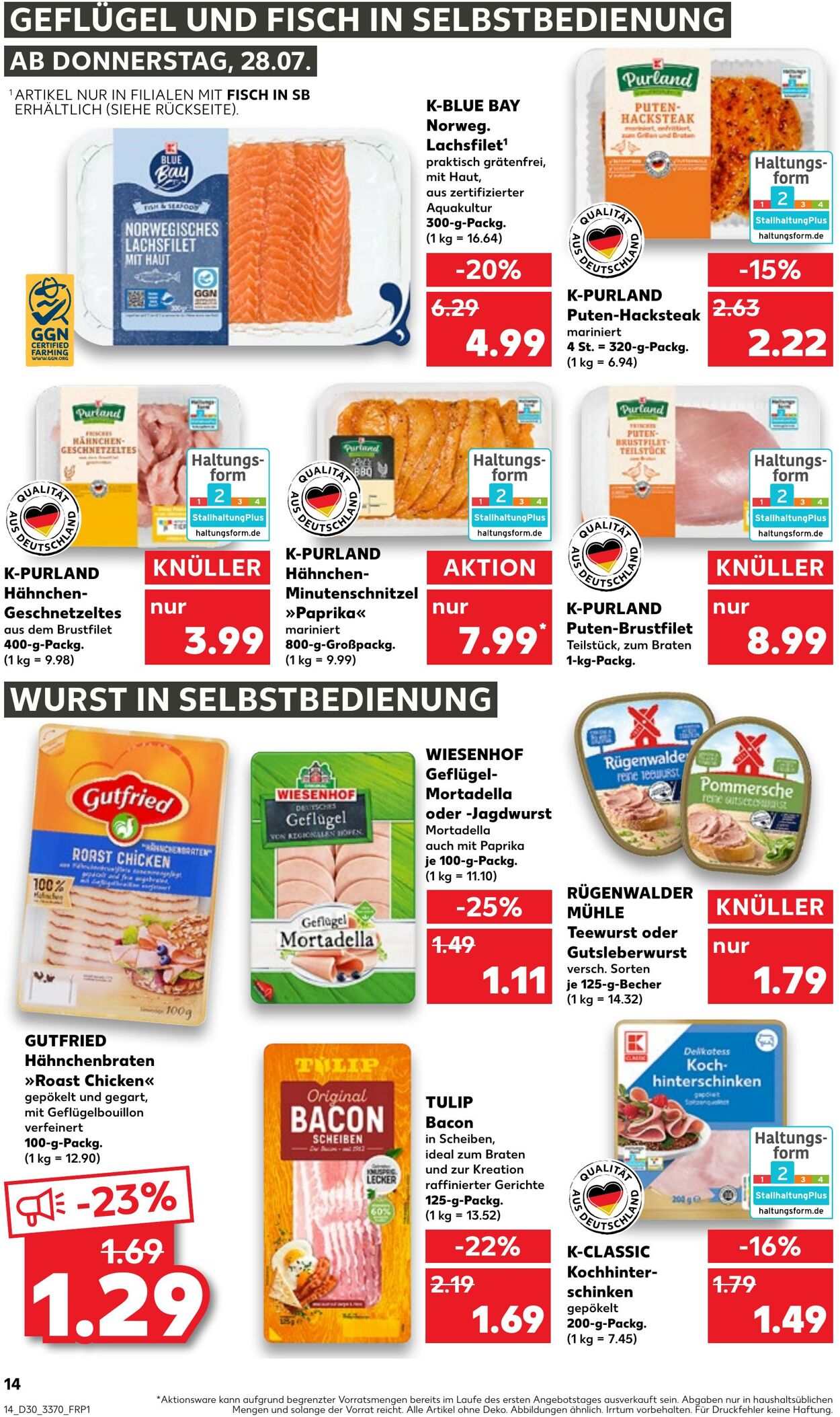 Prospekt Kaufland 28.07.2022 - 03.08.2022