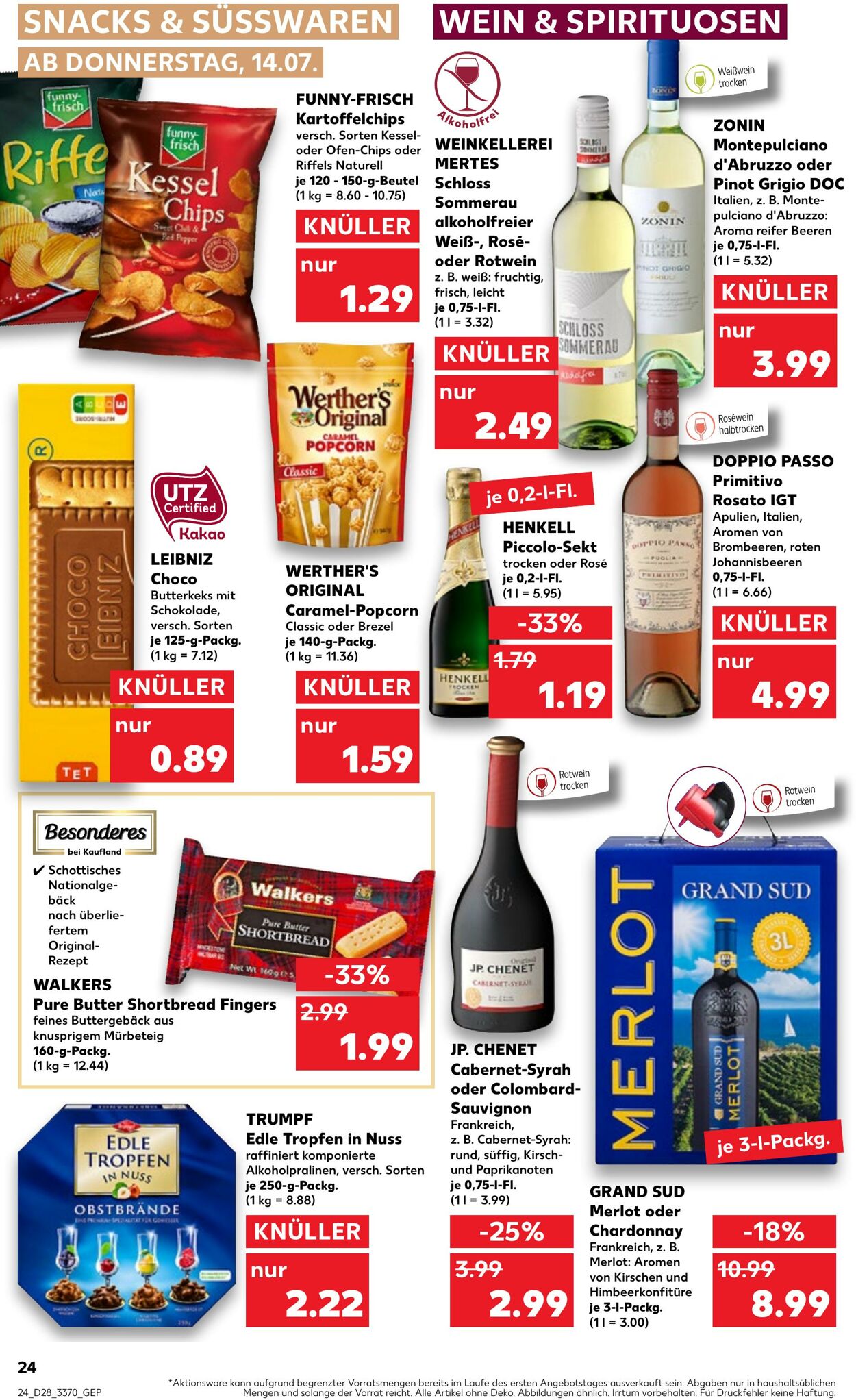 Prospekt Kaufland 14.07.2022 - 20.07.2022