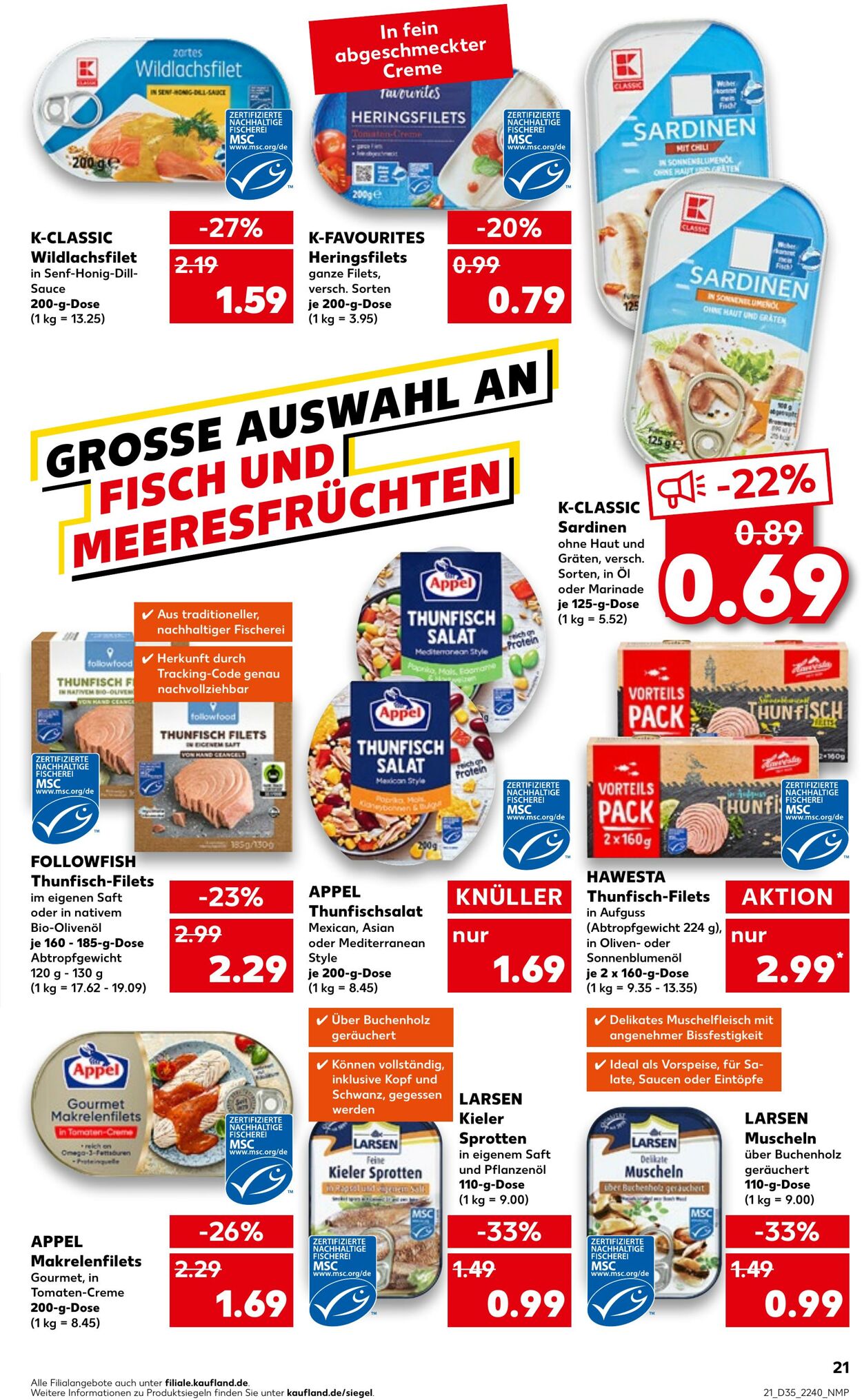 Prospekt Kaufland 01.09.2022 - 07.09.2022