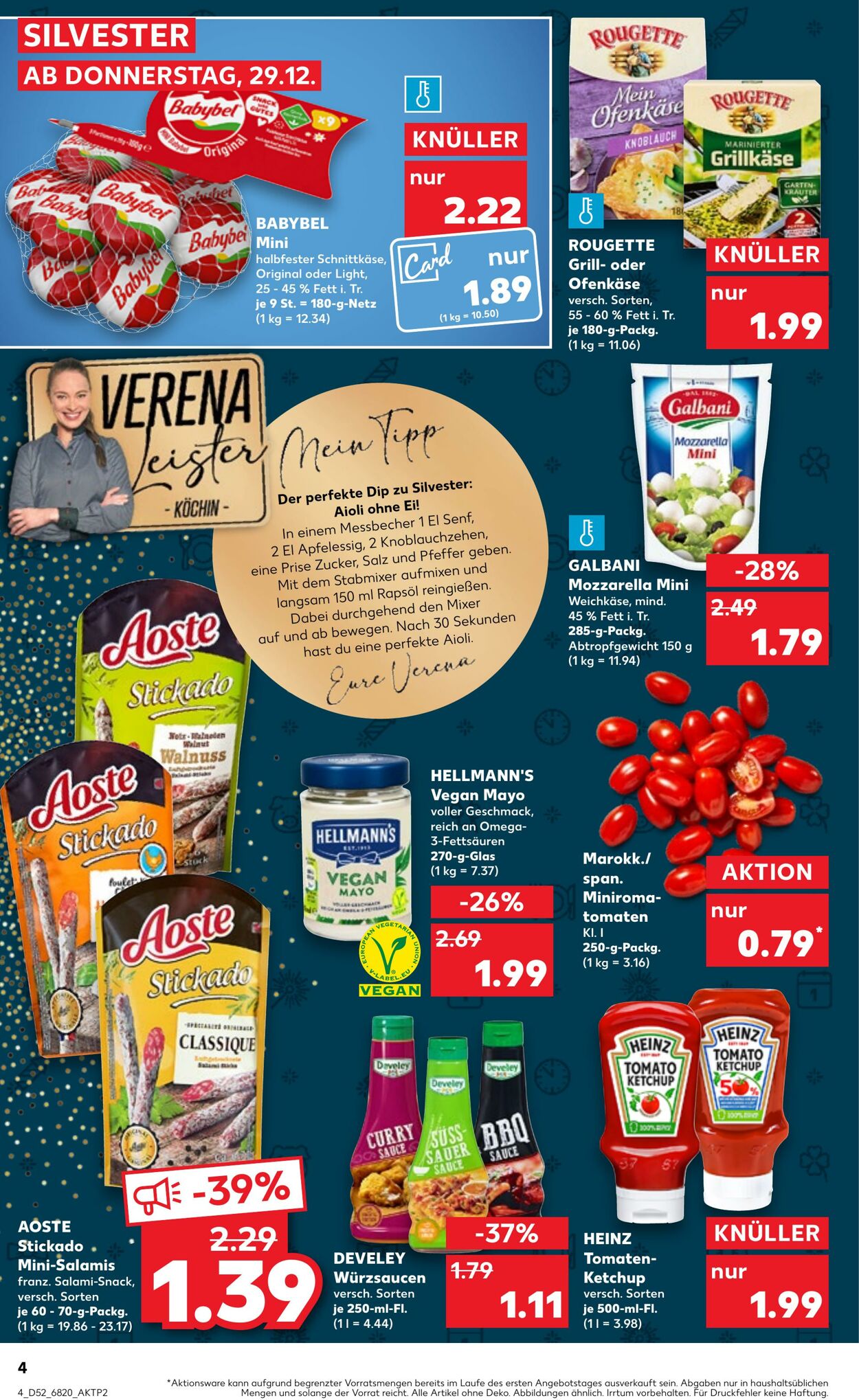 Prospekt Kaufland 29.12.2022 - 04.01.2023