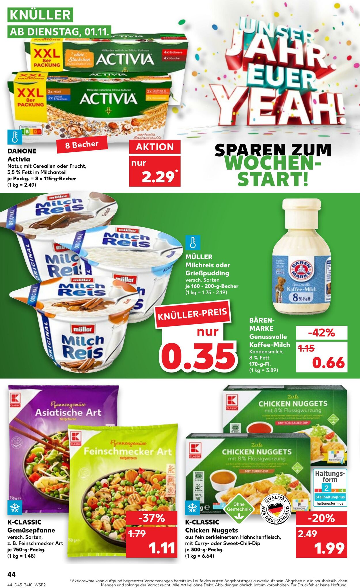 Prospekt Kaufland 27.10.2022 - 02.11.2022