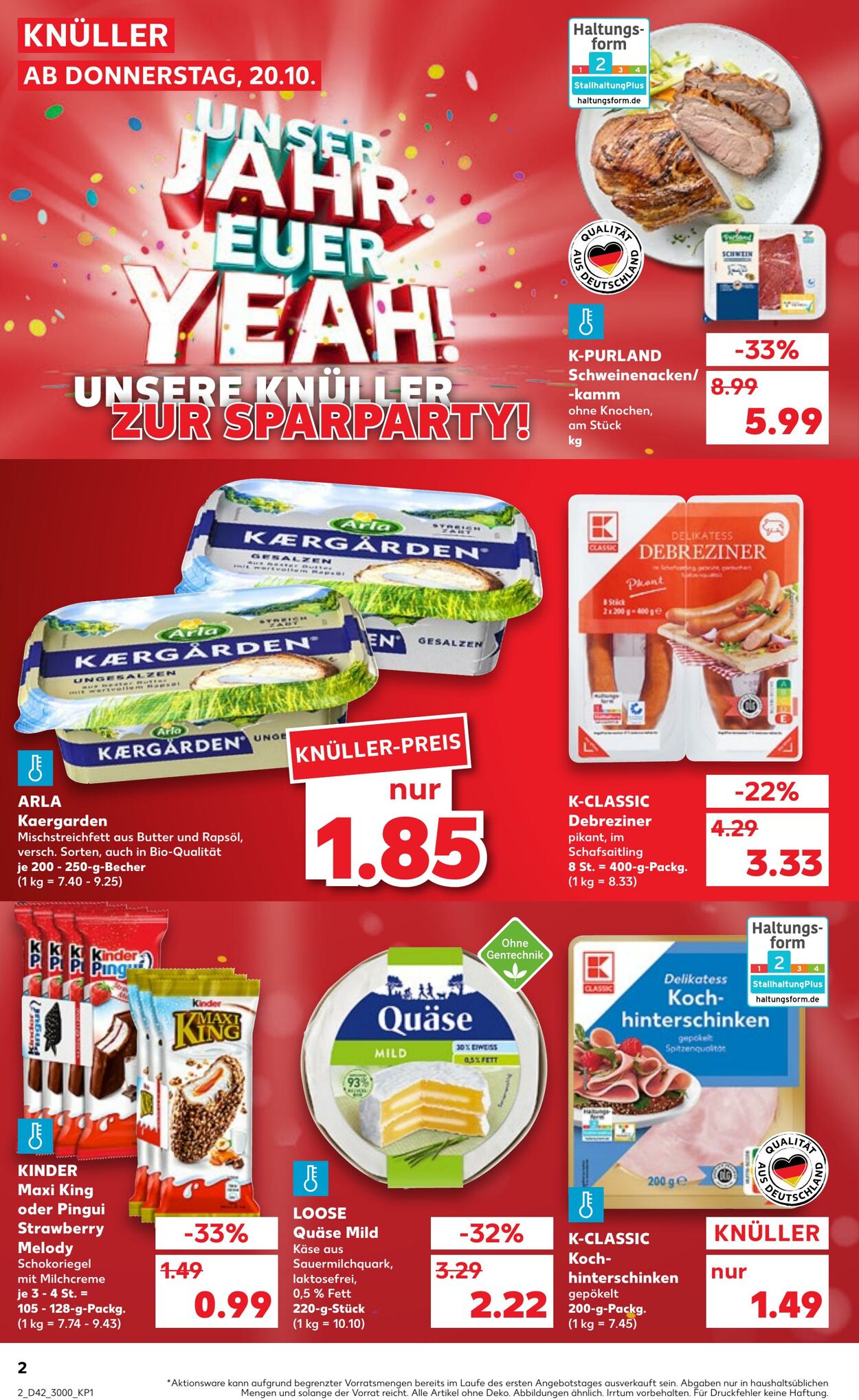 Prospekt Kaufland 20.10.2022 - 26.10.2022