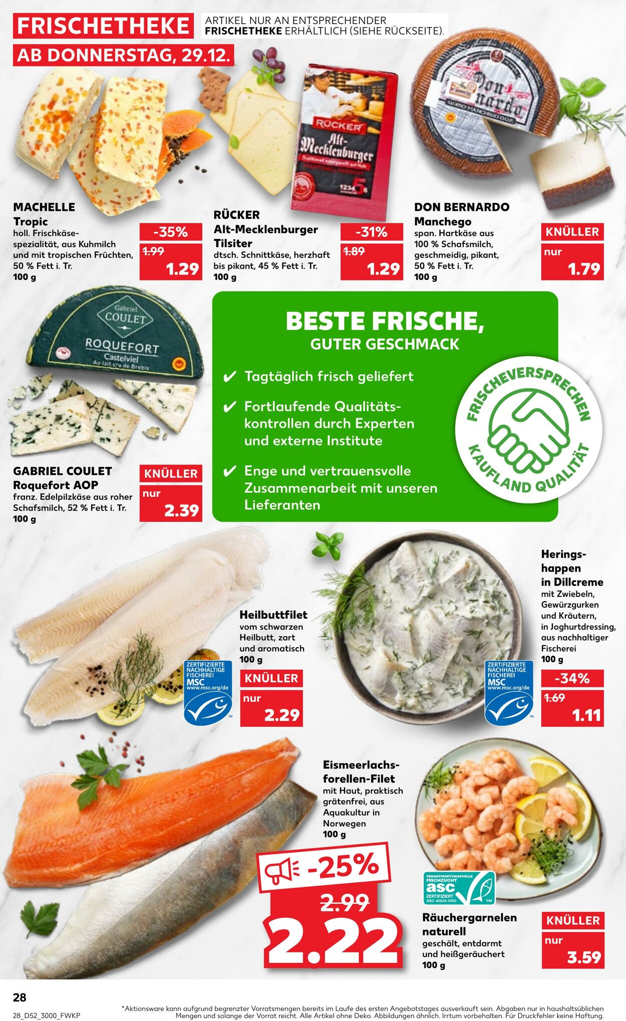 Prospekt Kaufland 29.12.2022 - 04.01.2023