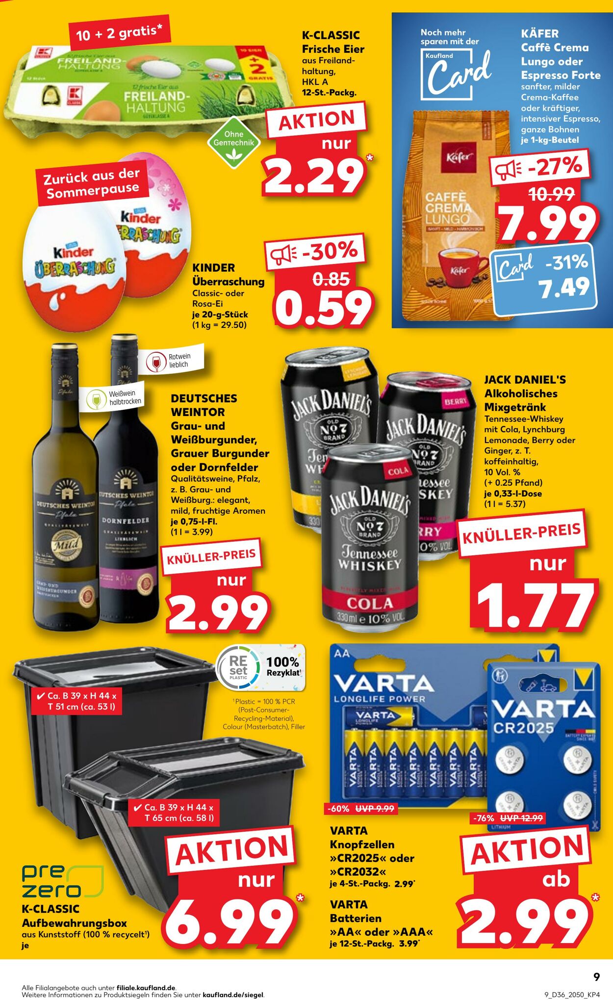 Prospekt Kaufland 08.09.2022 - 14.09.2022