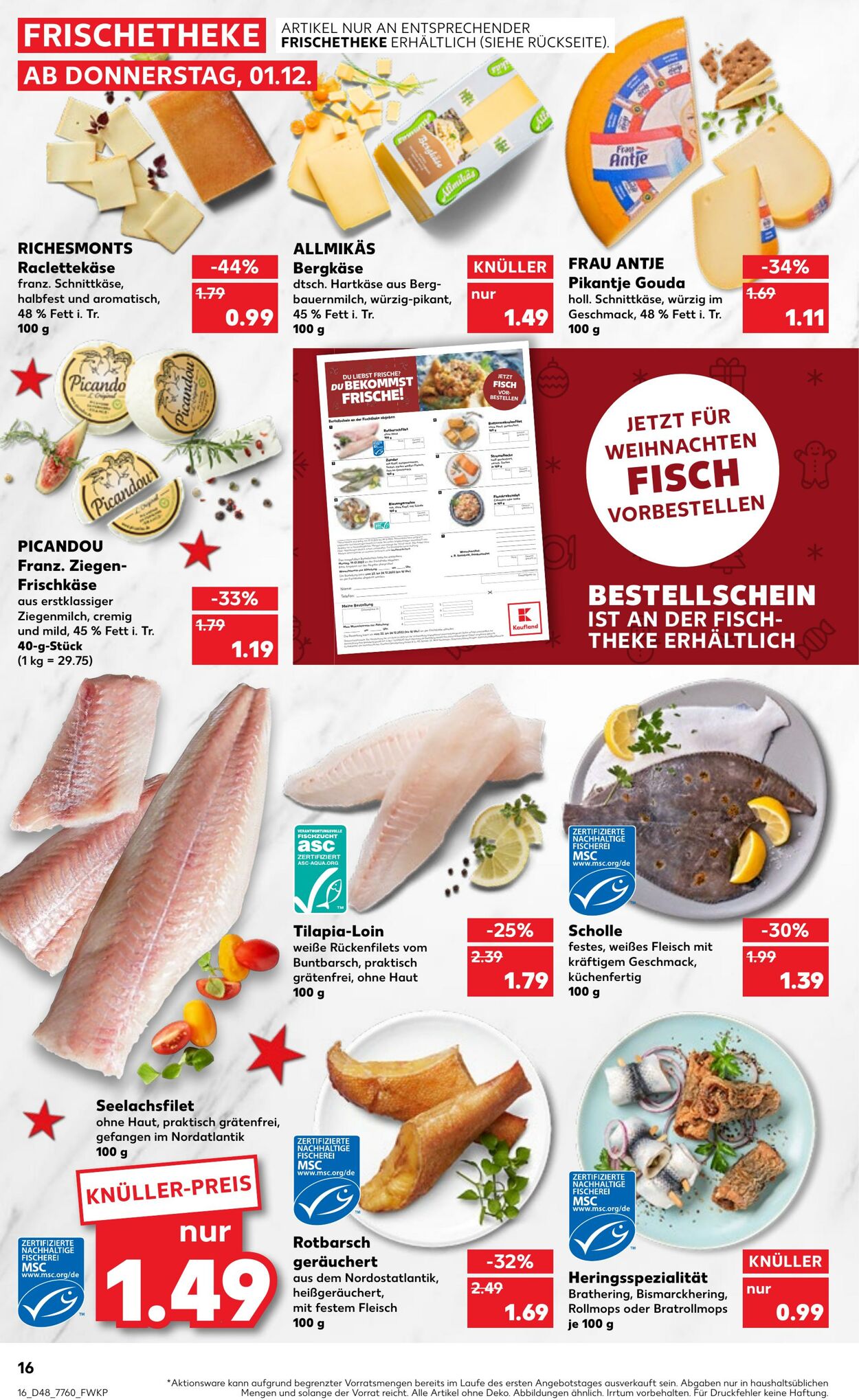 Prospekt Kaufland 01.12.2022 - 07.12.2022