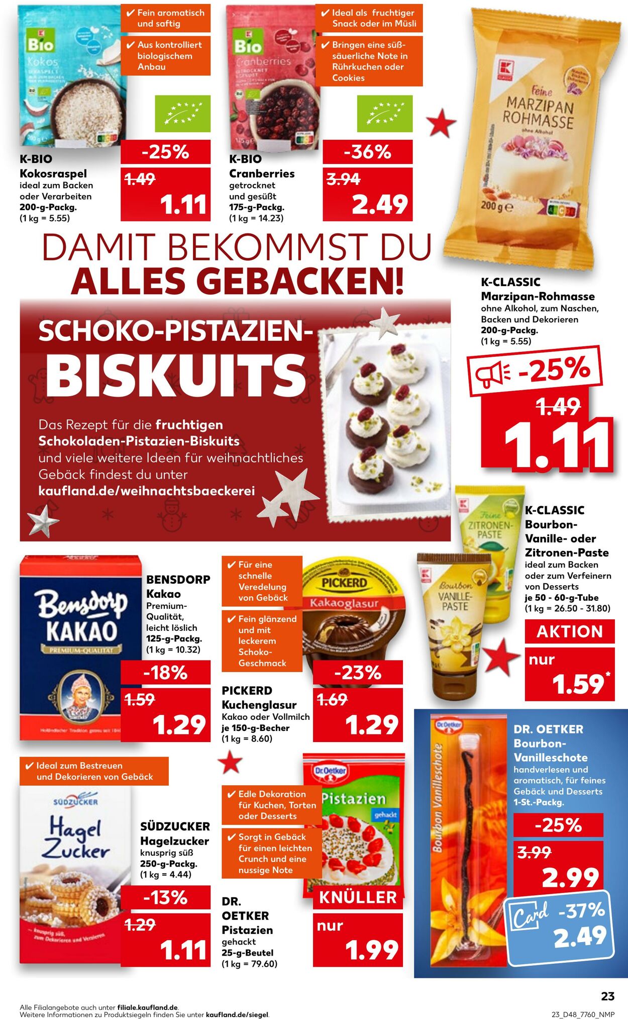 Prospekt Kaufland 01.12.2022 - 07.12.2022