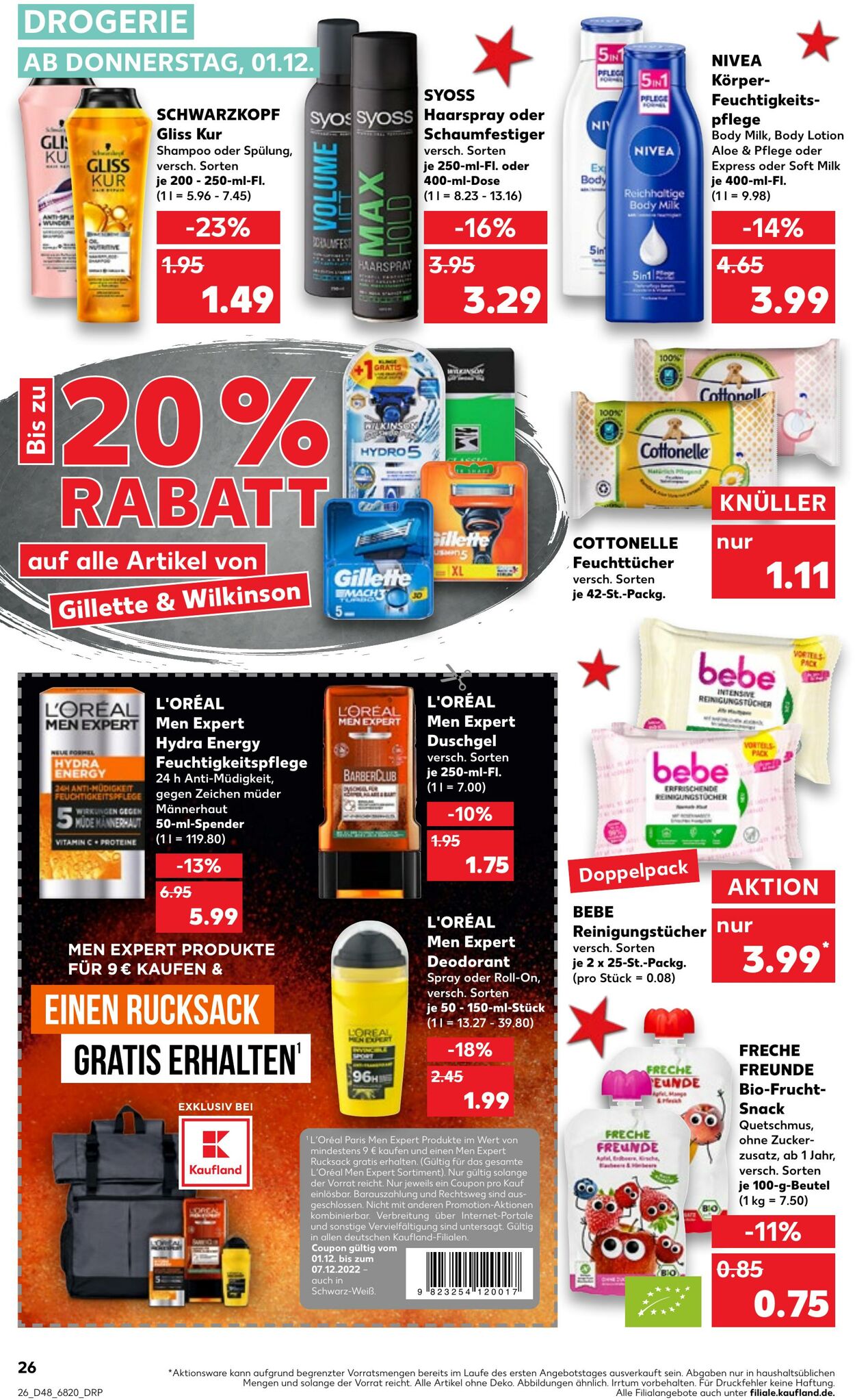 Prospekt Kaufland 01.12.2022 - 07.12.2022