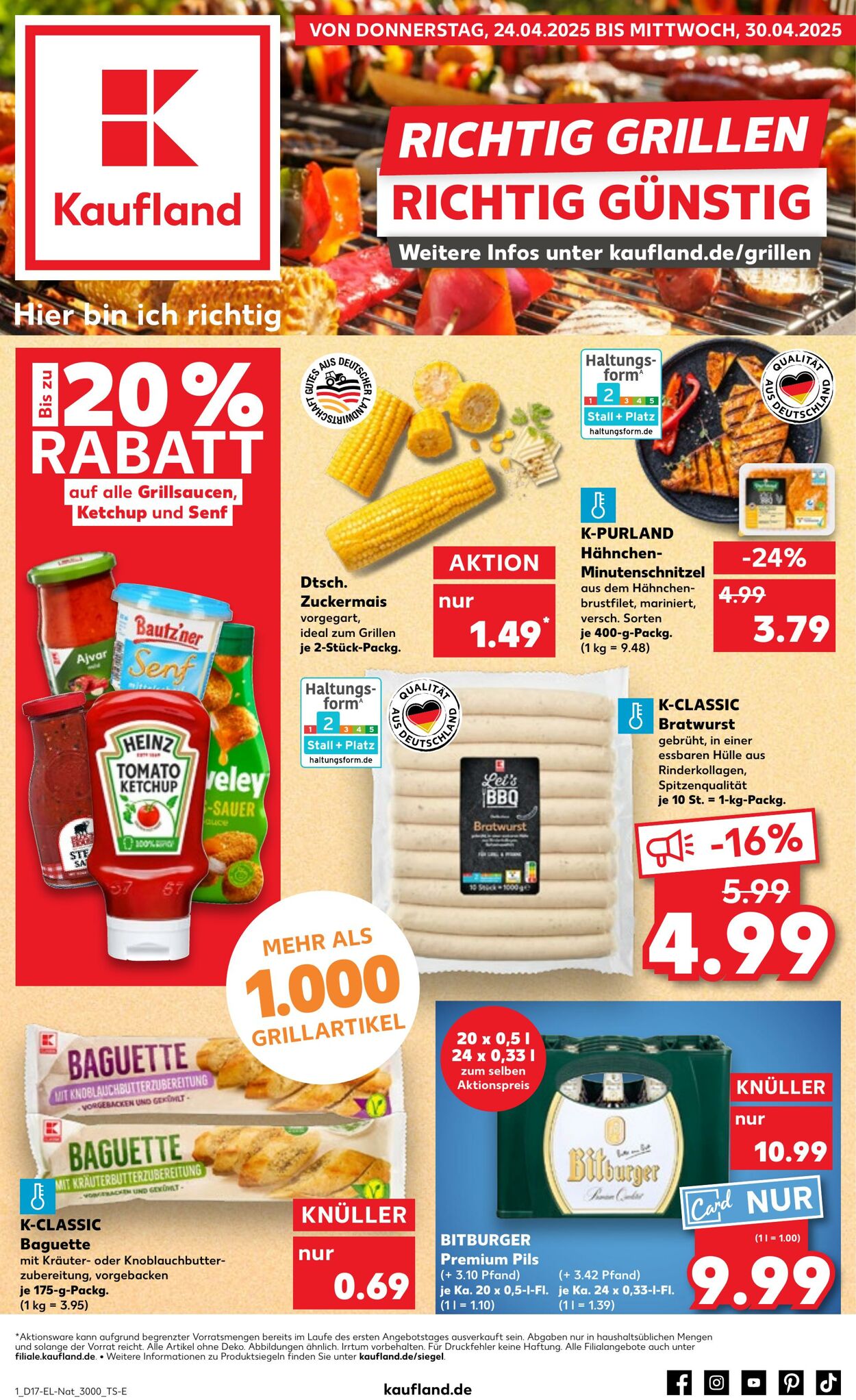 Prospekt Kaufland 24.04.2025 - 30.04.2025