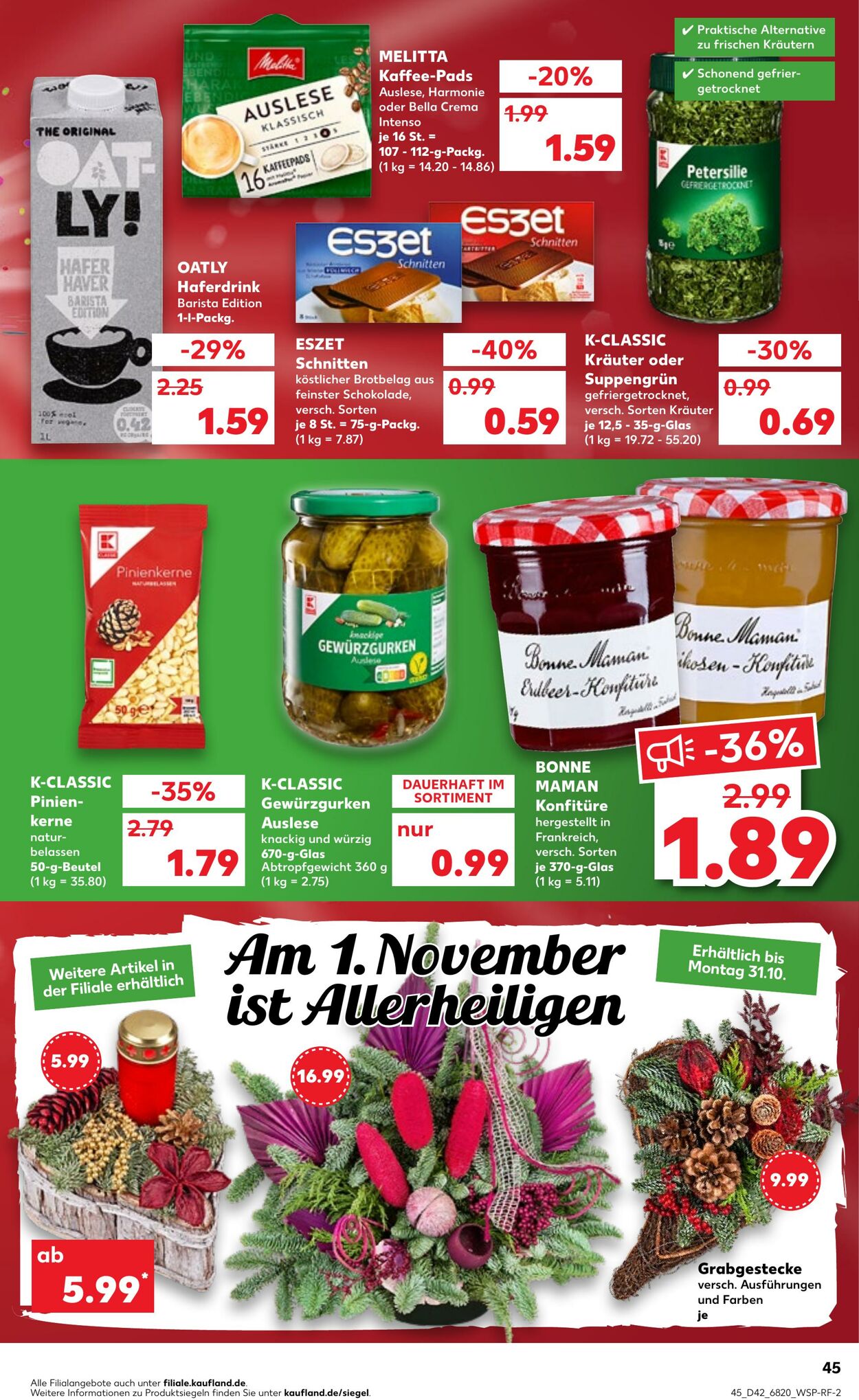 Prospekt Kaufland 20.10.2022 - 26.10.2022