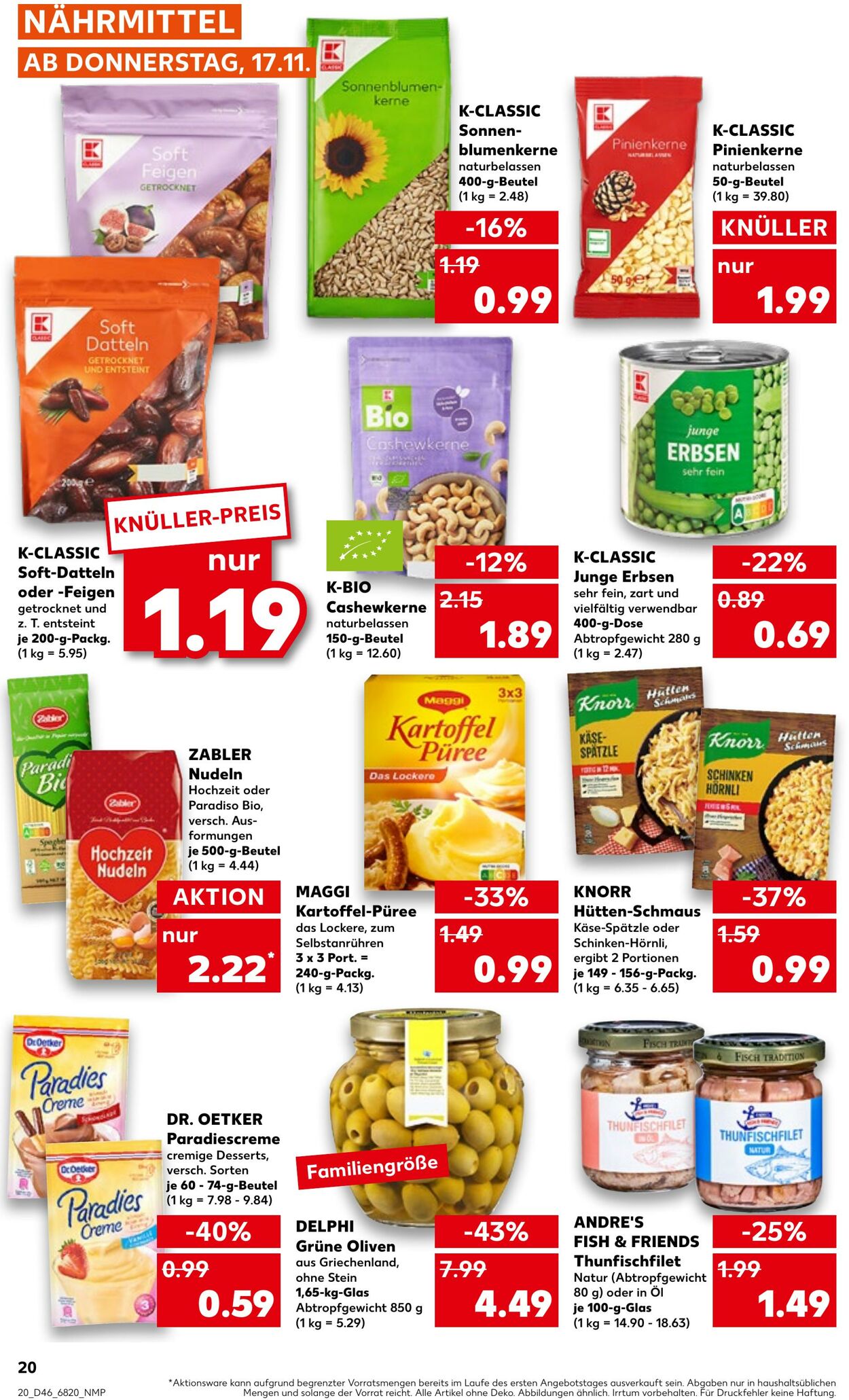 Prospekt Kaufland 17.11.2022 - 23.11.2022