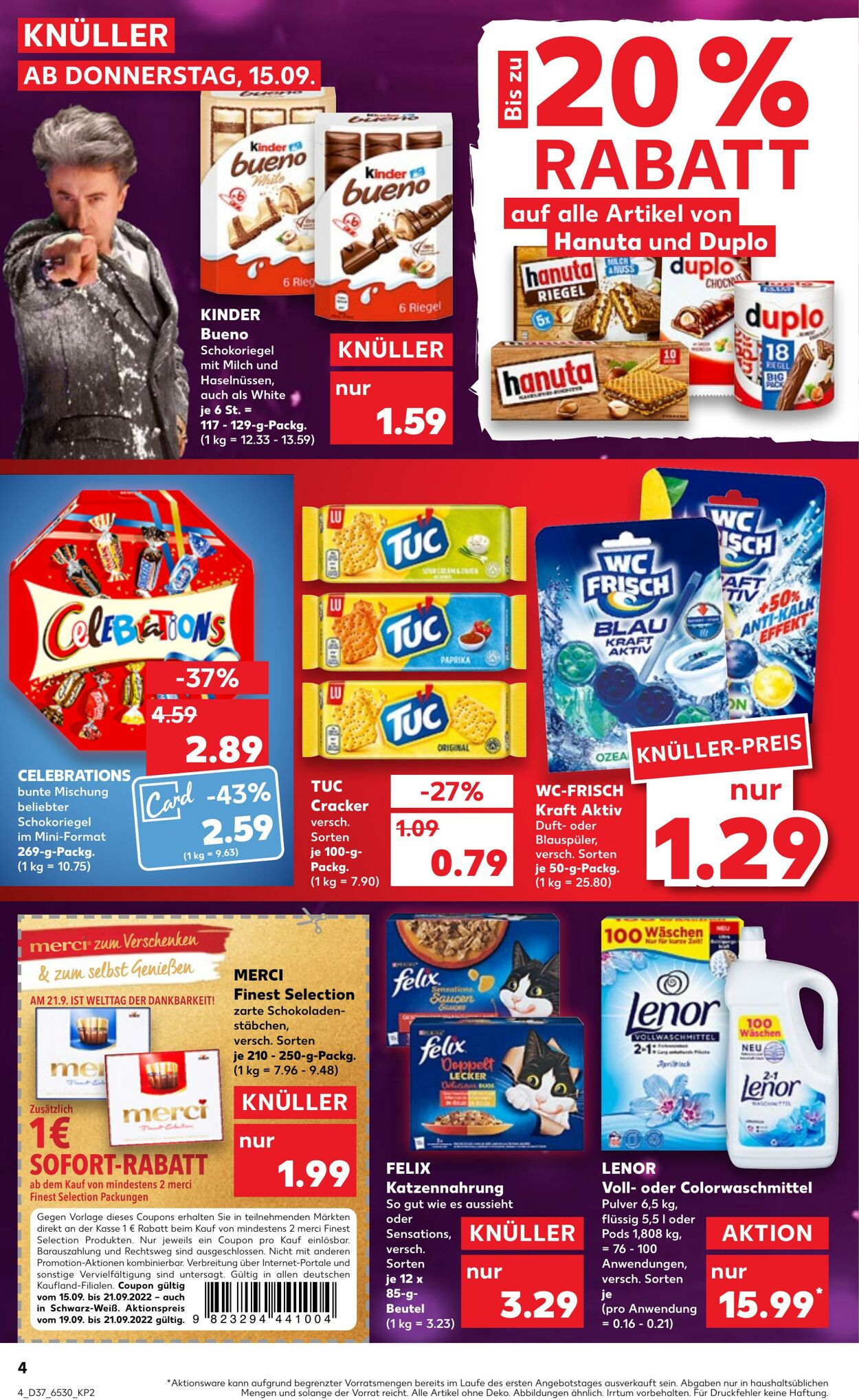 Prospekt Kaufland 15.09.2022 - 21.09.2022