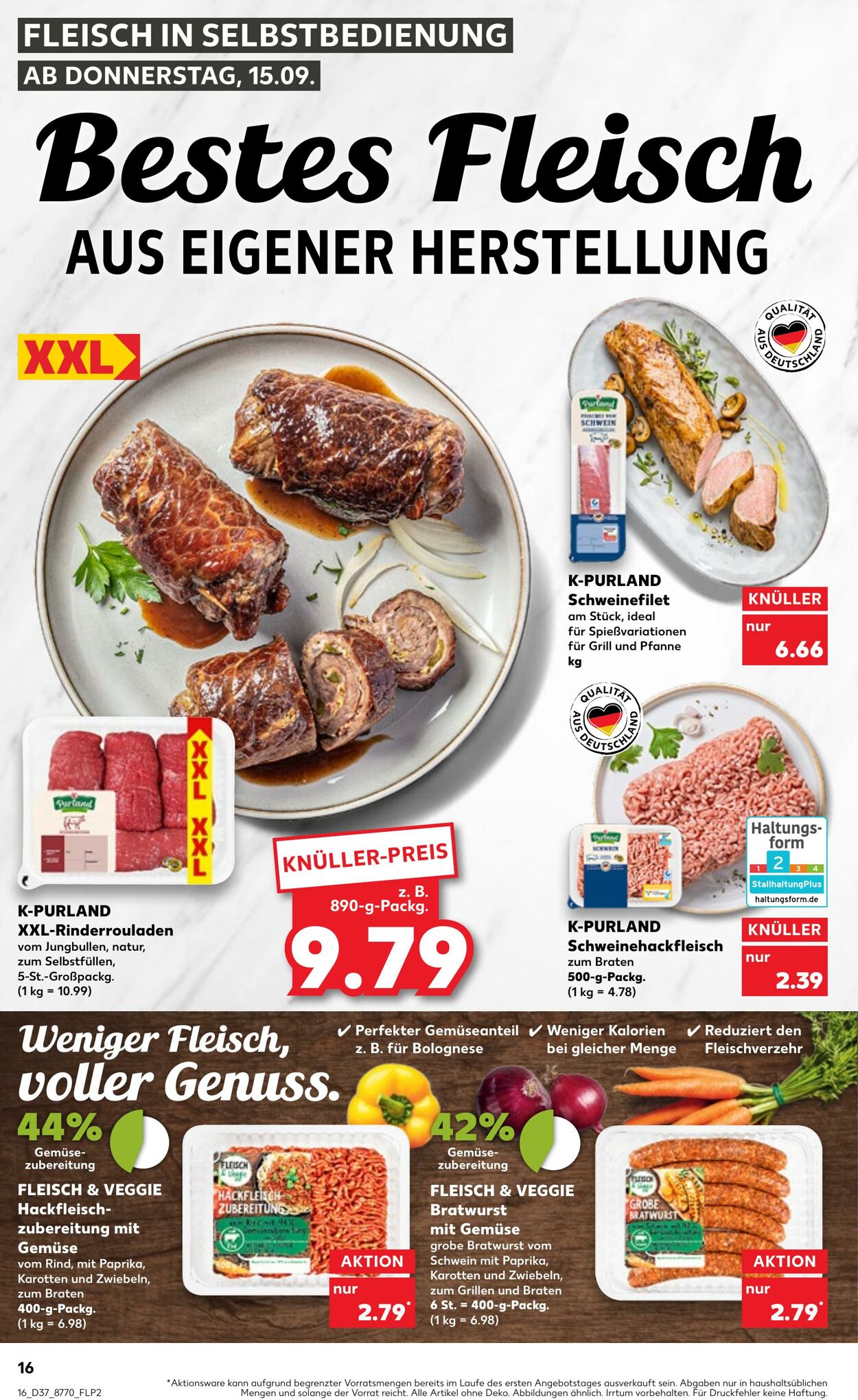 Prospekt Kaufland 15.09.2022 - 21.09.2022