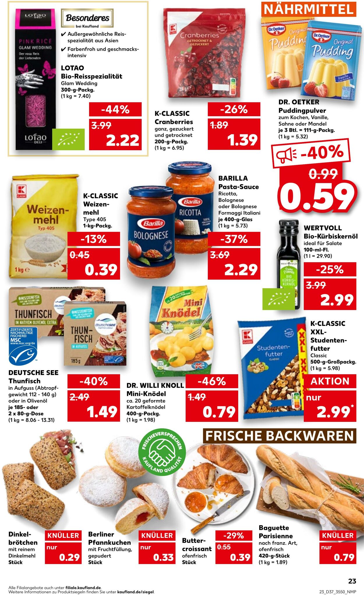 Prospekt Kaufland 15.09.2022 - 21.09.2022