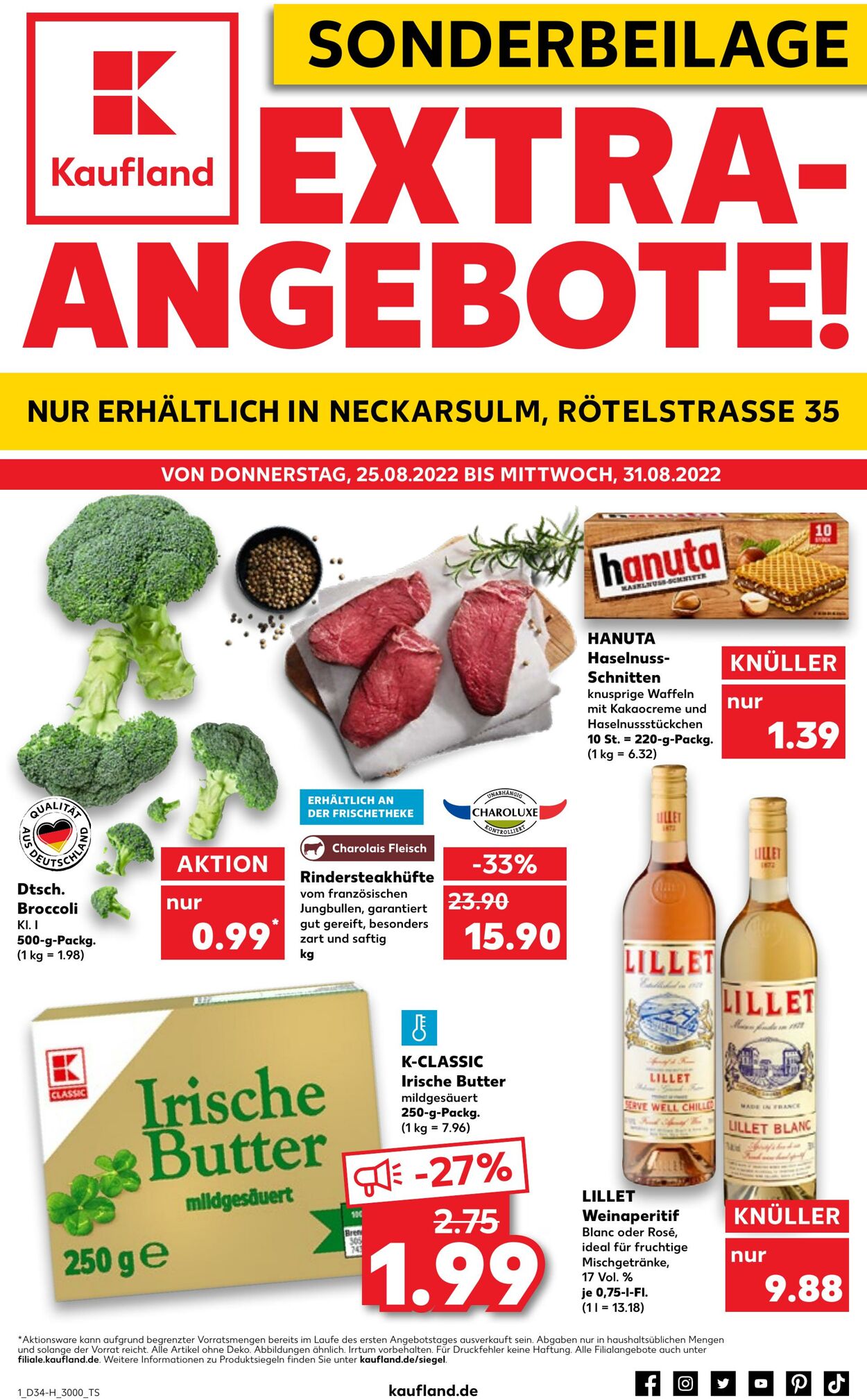 Prospekt Kaufland 25.08.2022 - 31.08.2022