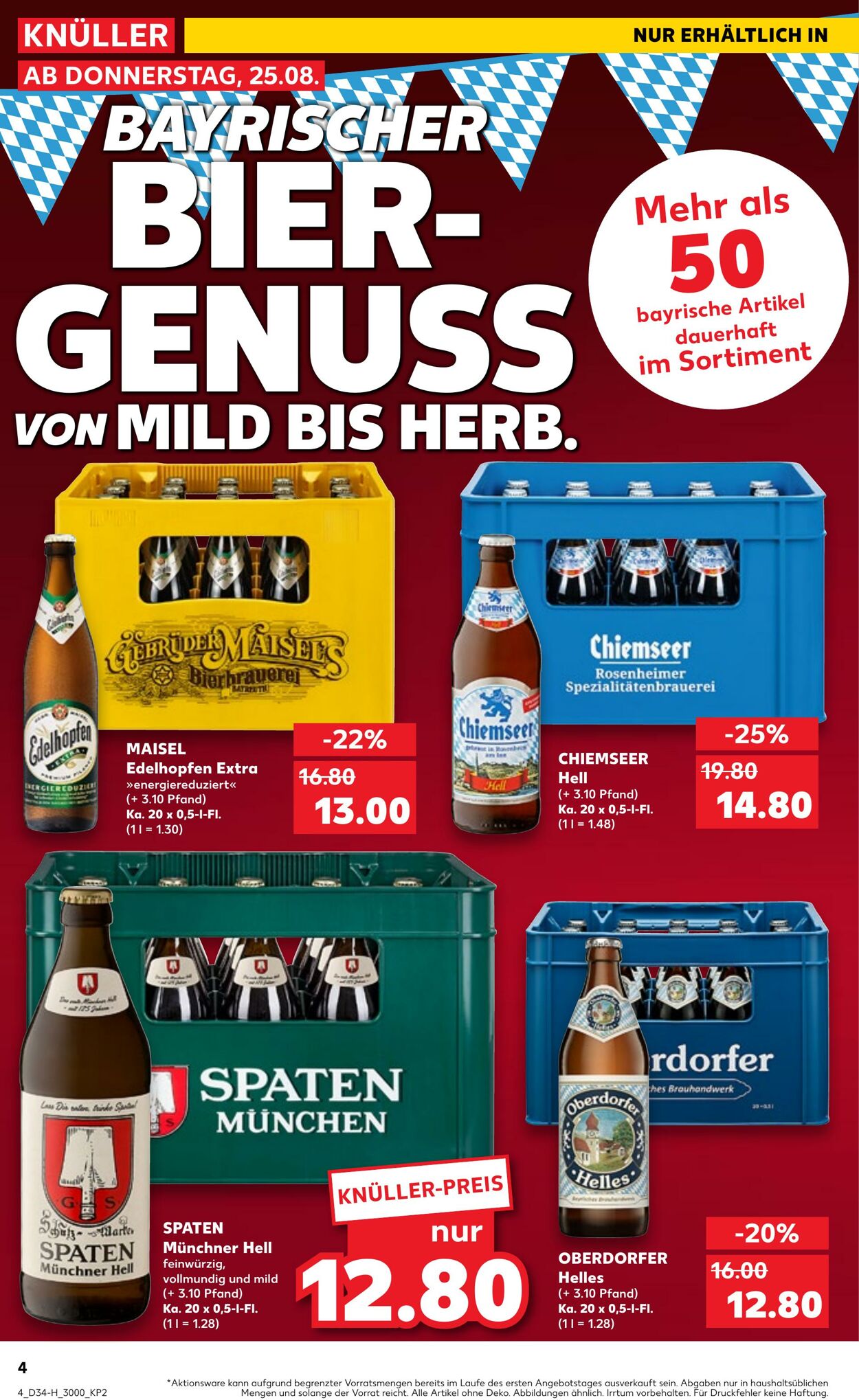 Prospekt Kaufland 25.08.2022 - 31.08.2022