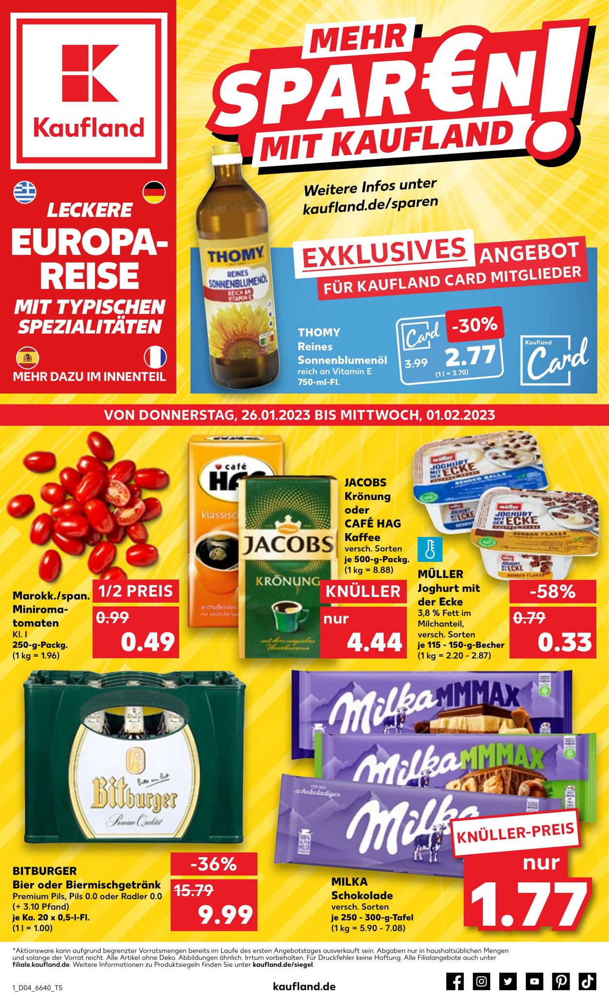 Prospekt Kaufland 26.01.2023 - 01.02.2023