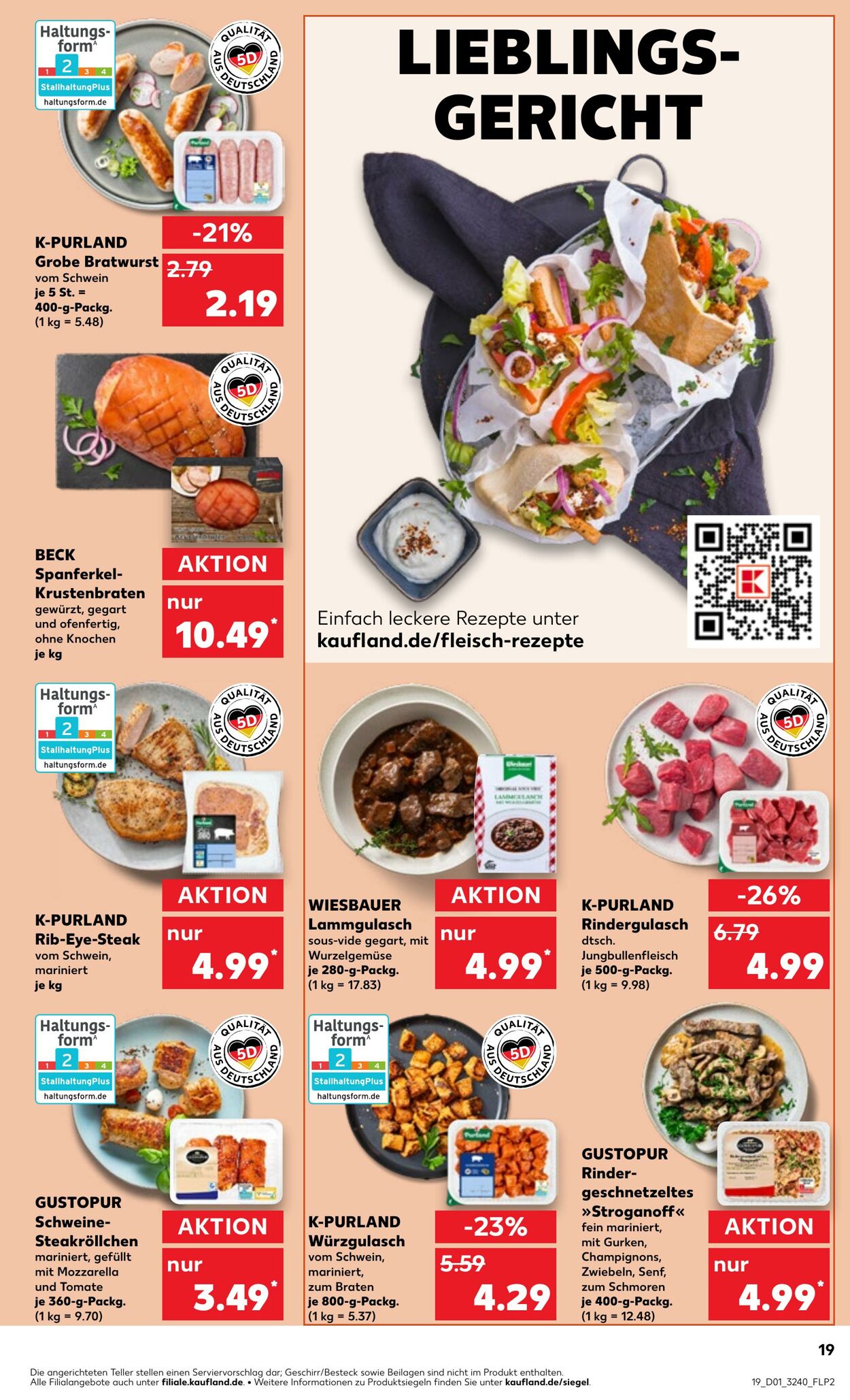 Prospekt Kaufland 01.01.2025 - 08.01.2025