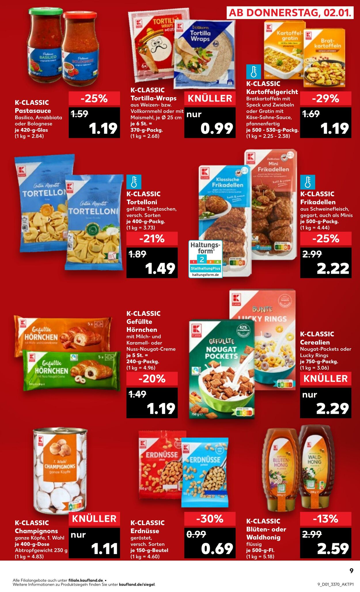 Prospekt Kaufland 01.01.2025 - 08.01.2025