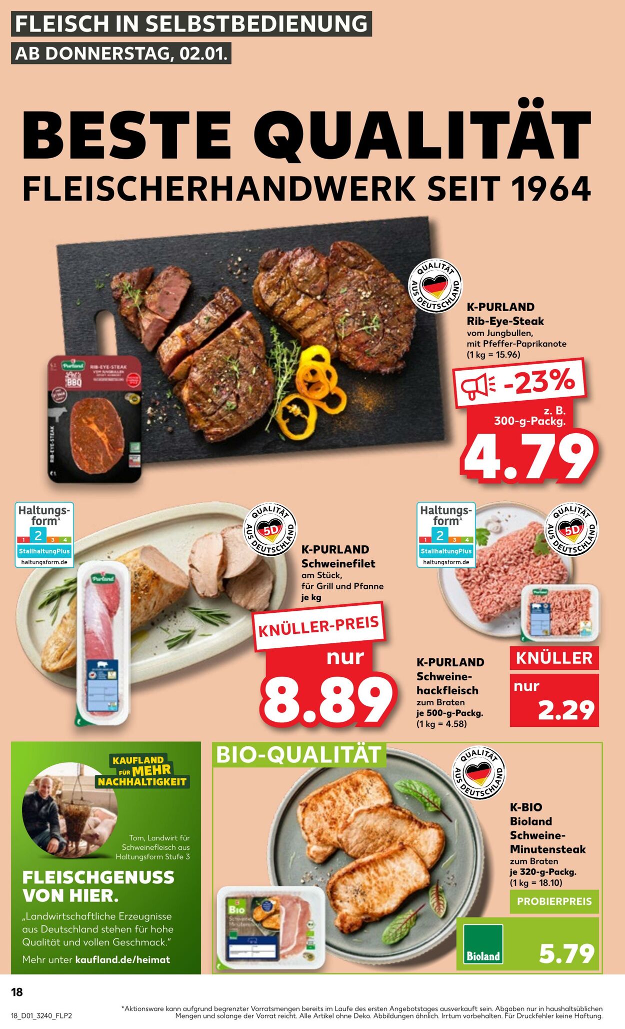 Prospekt Kaufland 01.01.2025 - 08.01.2025