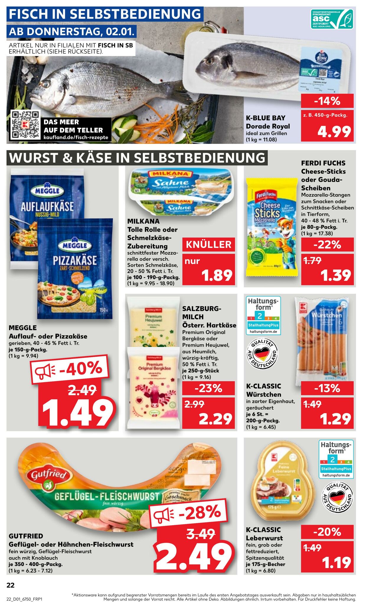 Prospekt Kaufland 01.01.2025 - 08.01.2025