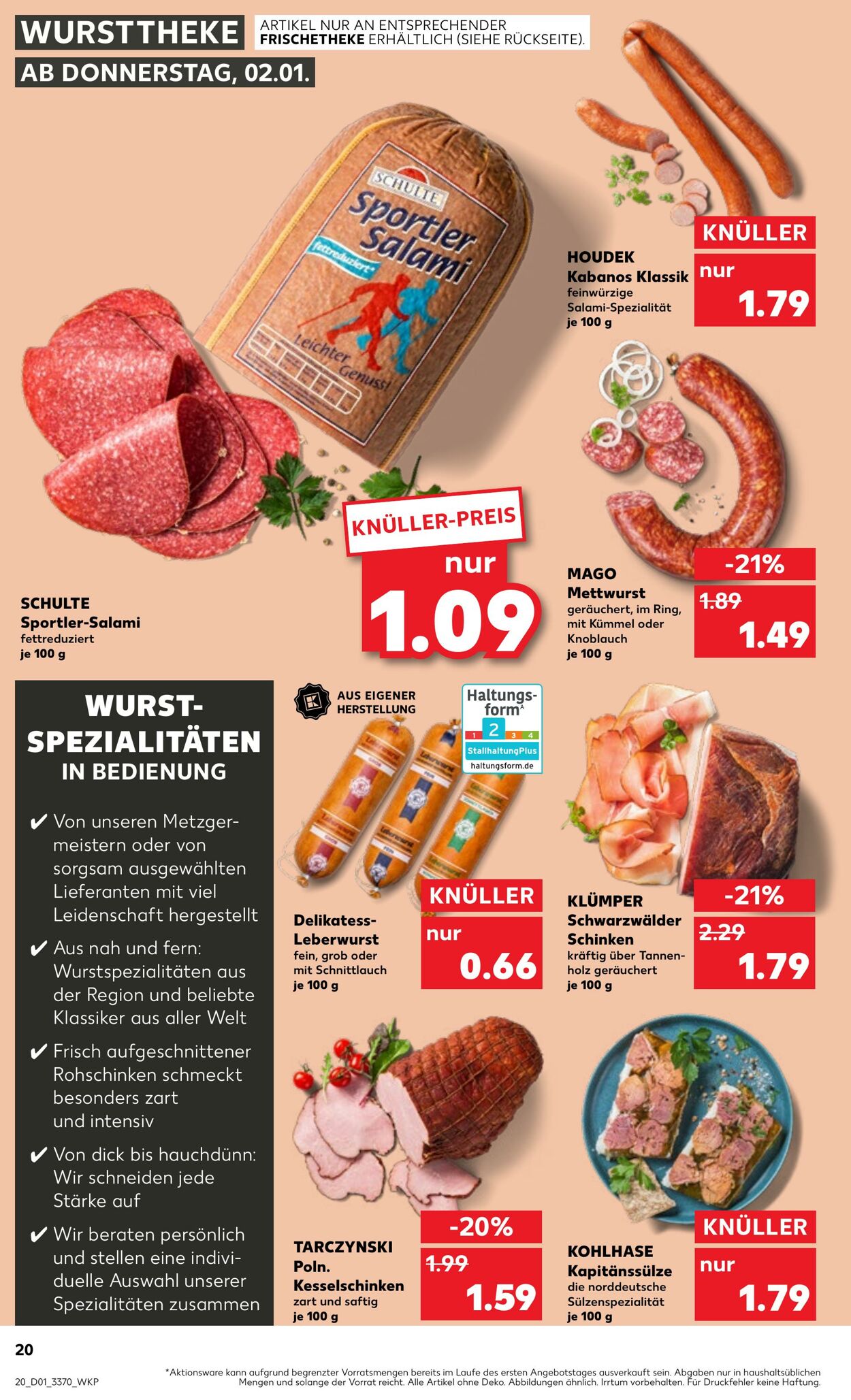 Prospekt Kaufland 01.01.2025 - 08.01.2025