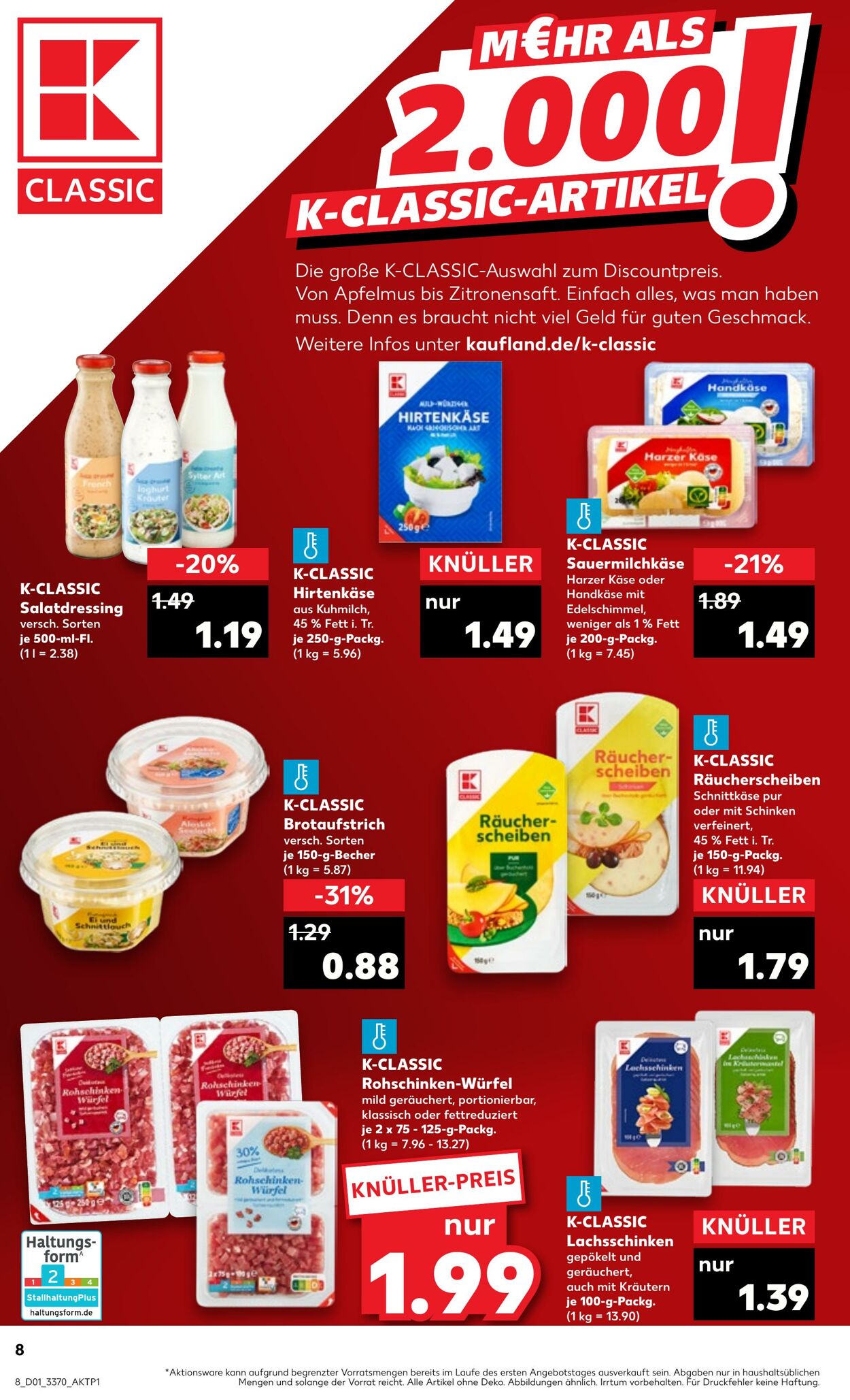 Prospekt Kaufland 01.01.2025 - 08.01.2025