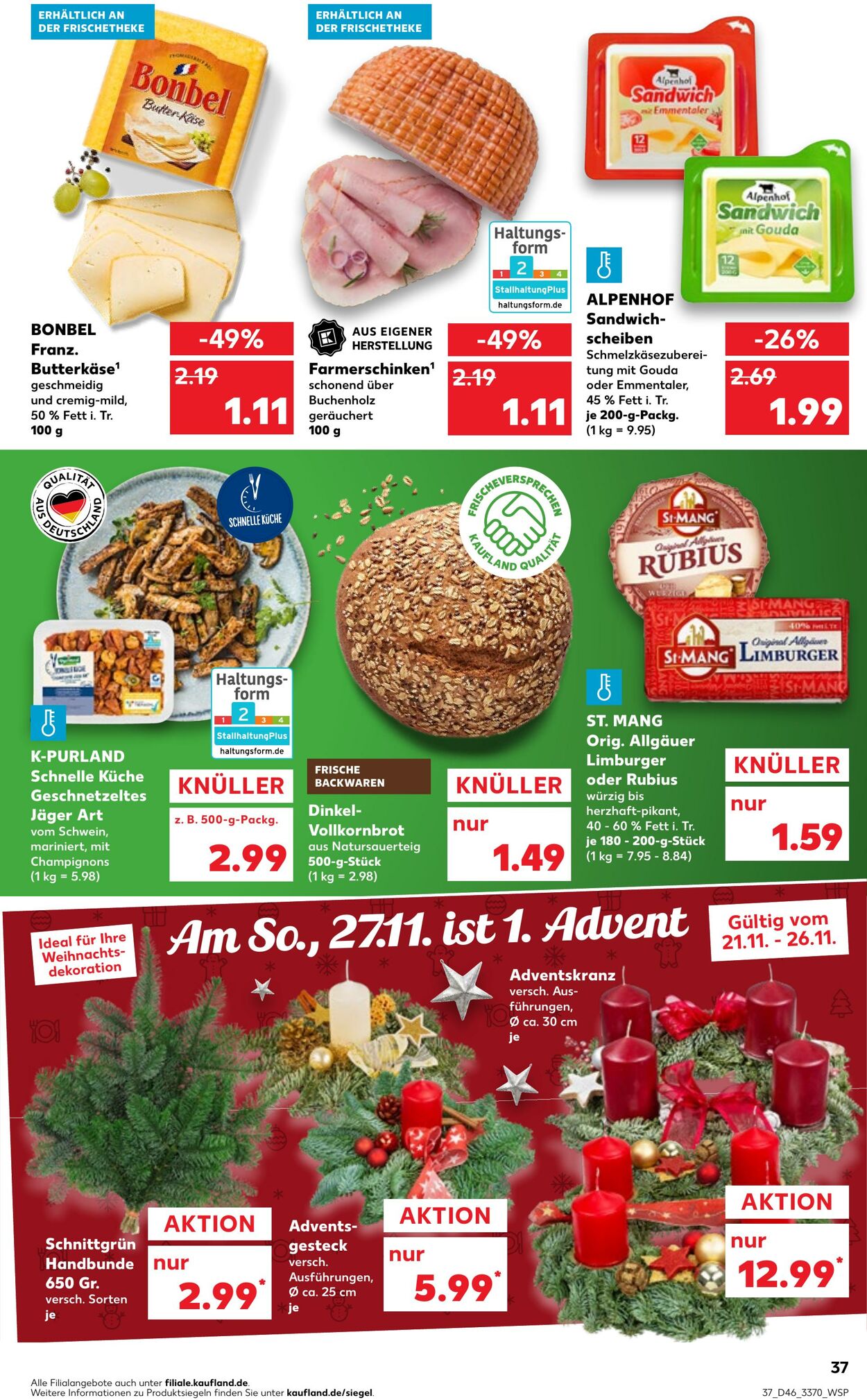 Prospekt Kaufland 17.11.2022 - 23.11.2022