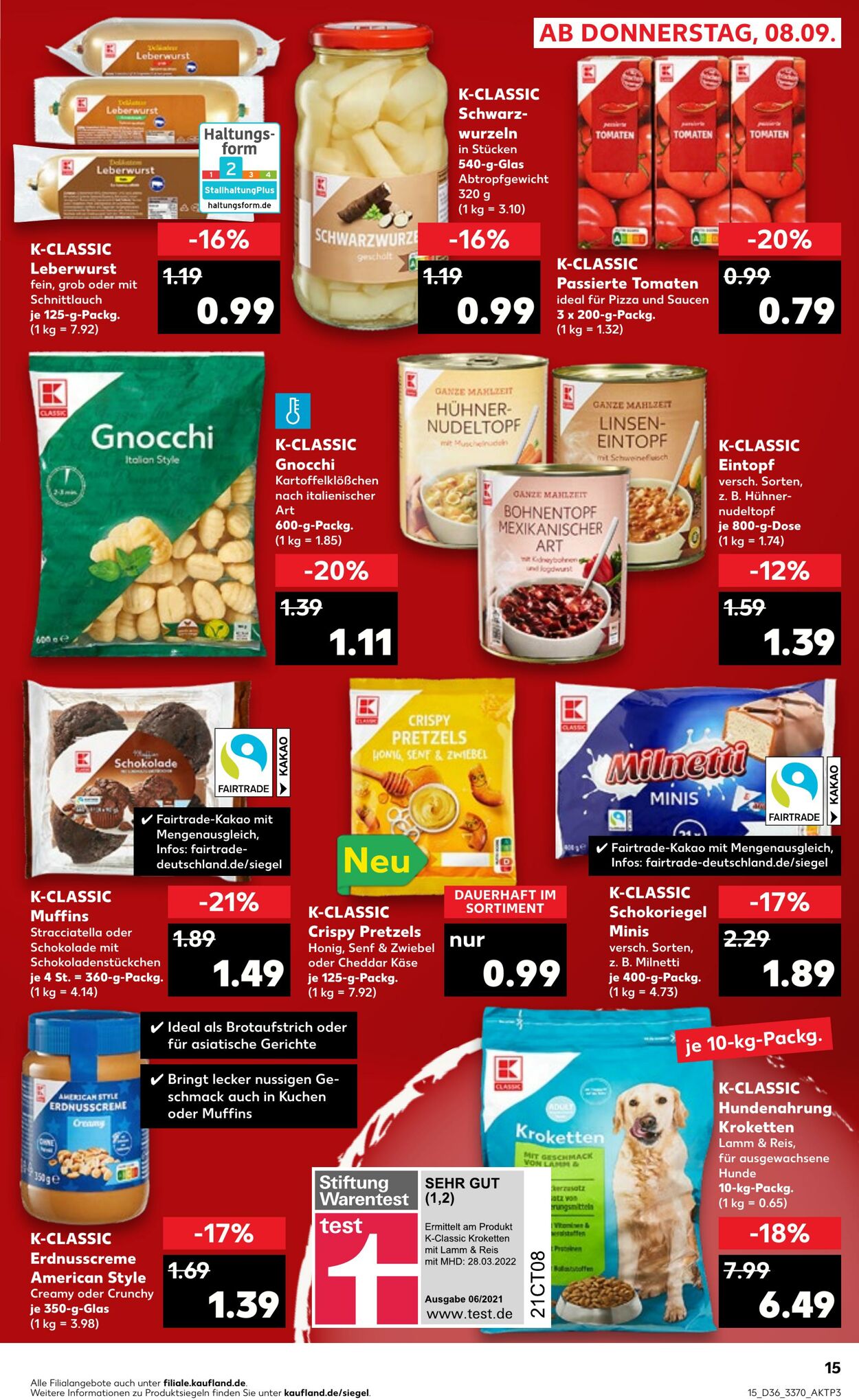 Prospekt Kaufland 08.09.2022 - 14.09.2022