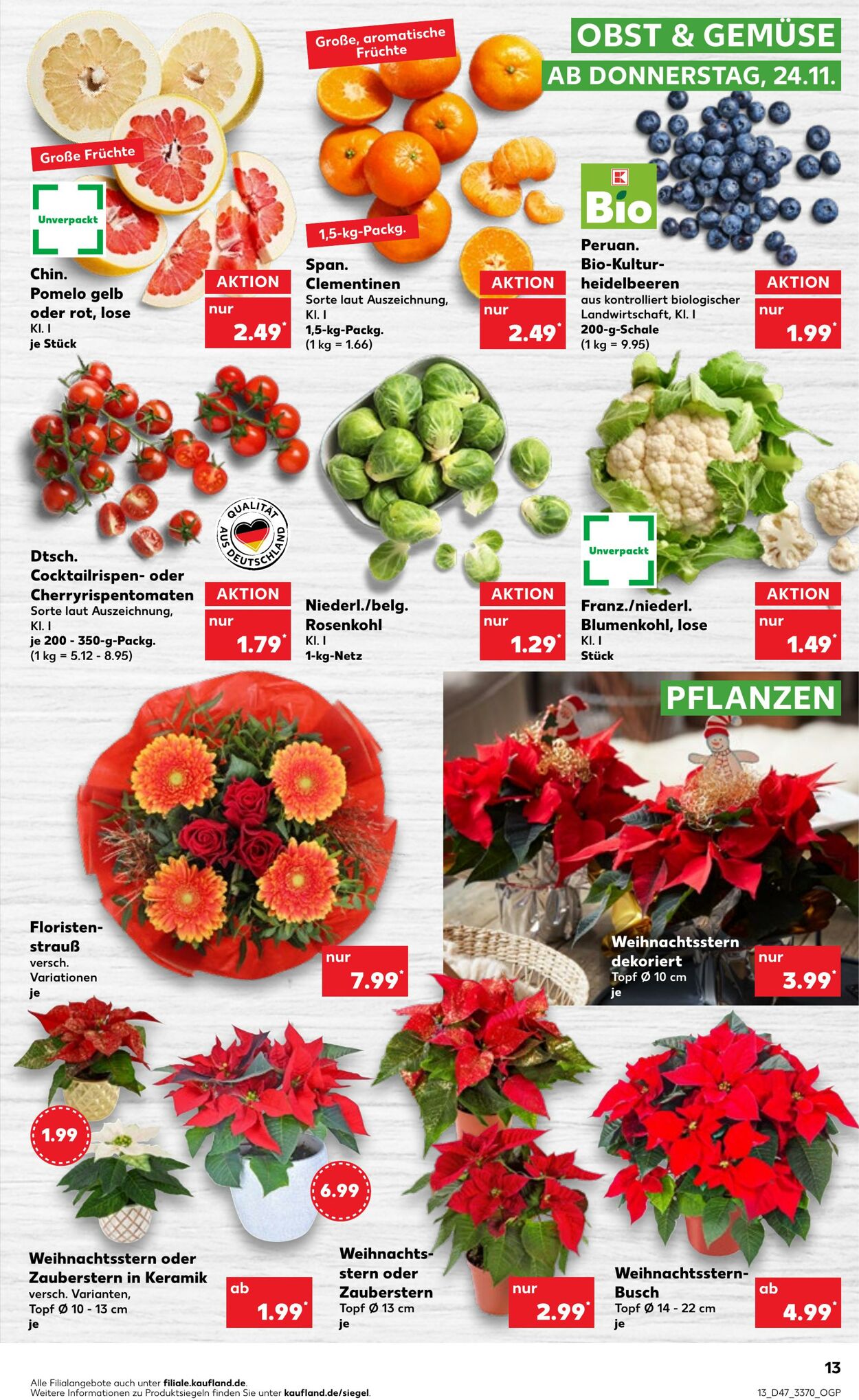 Prospekt Kaufland 24.11.2022 - 30.11.2022