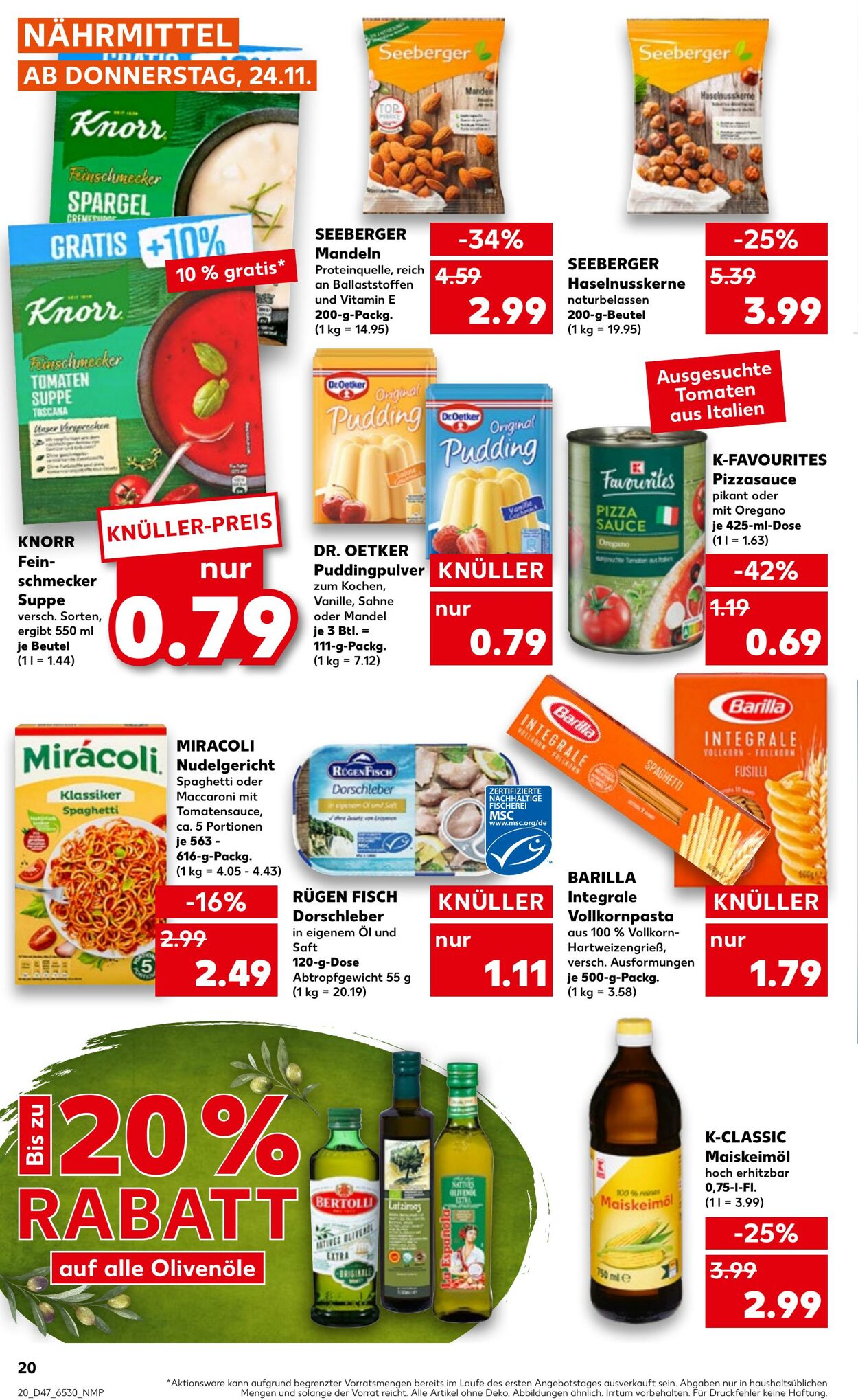 Prospekt Kaufland 24.11.2022 - 30.11.2022